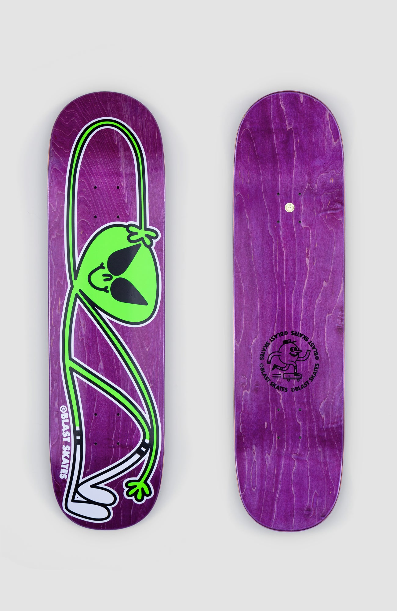 8.5" ALIEN 'PRO' SQARETAIL DECK