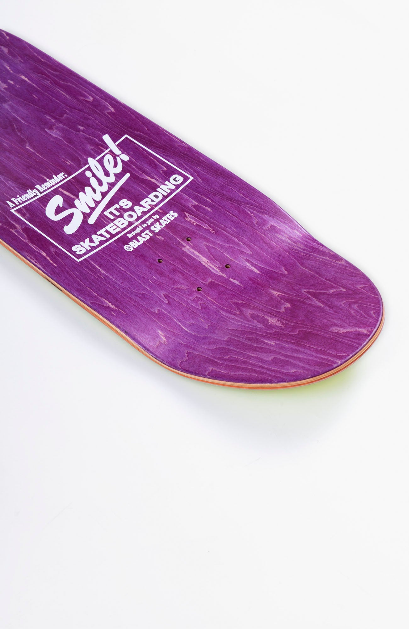 9.25" BIG SMILE DECK Football shape