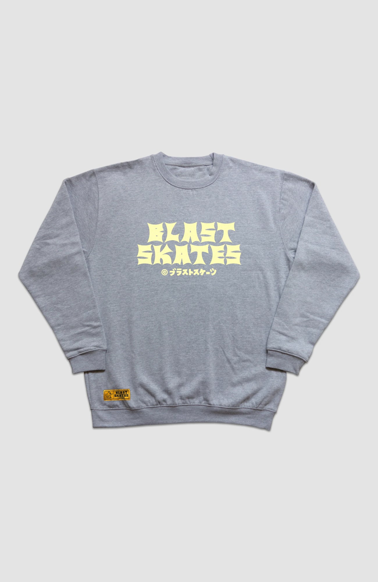 GOLDEN LABEL COLLECTION, ASH GRAY, crew neck