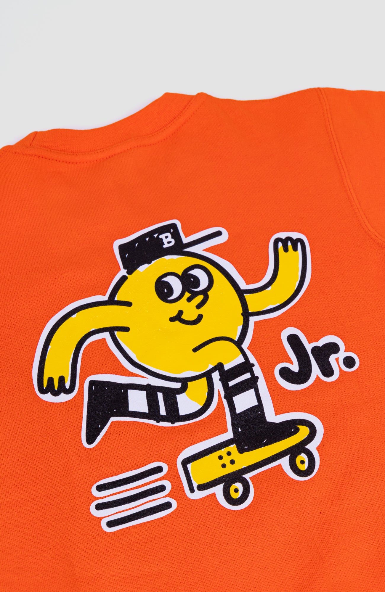 JUNIOR MASCOT CREW NECK, Orange (kid sized)
