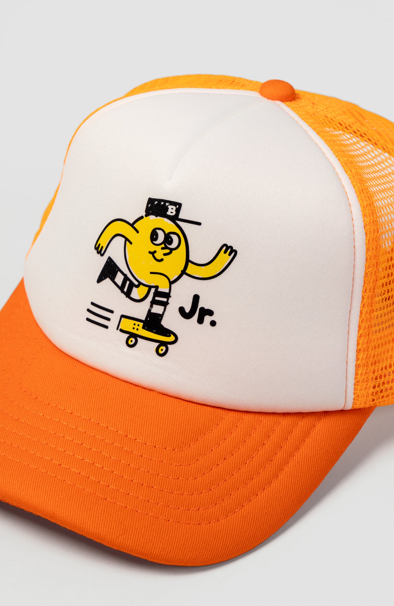 KID SIZED MESH HAT - Orange