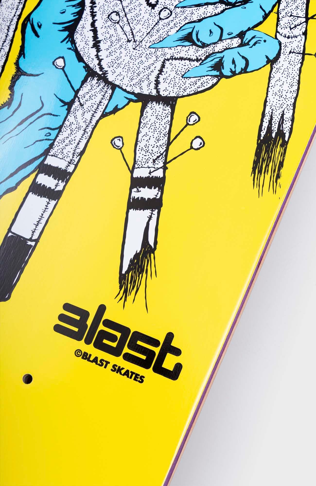 8.5" SQUARE TAIL DECK VOODOO MASCOT