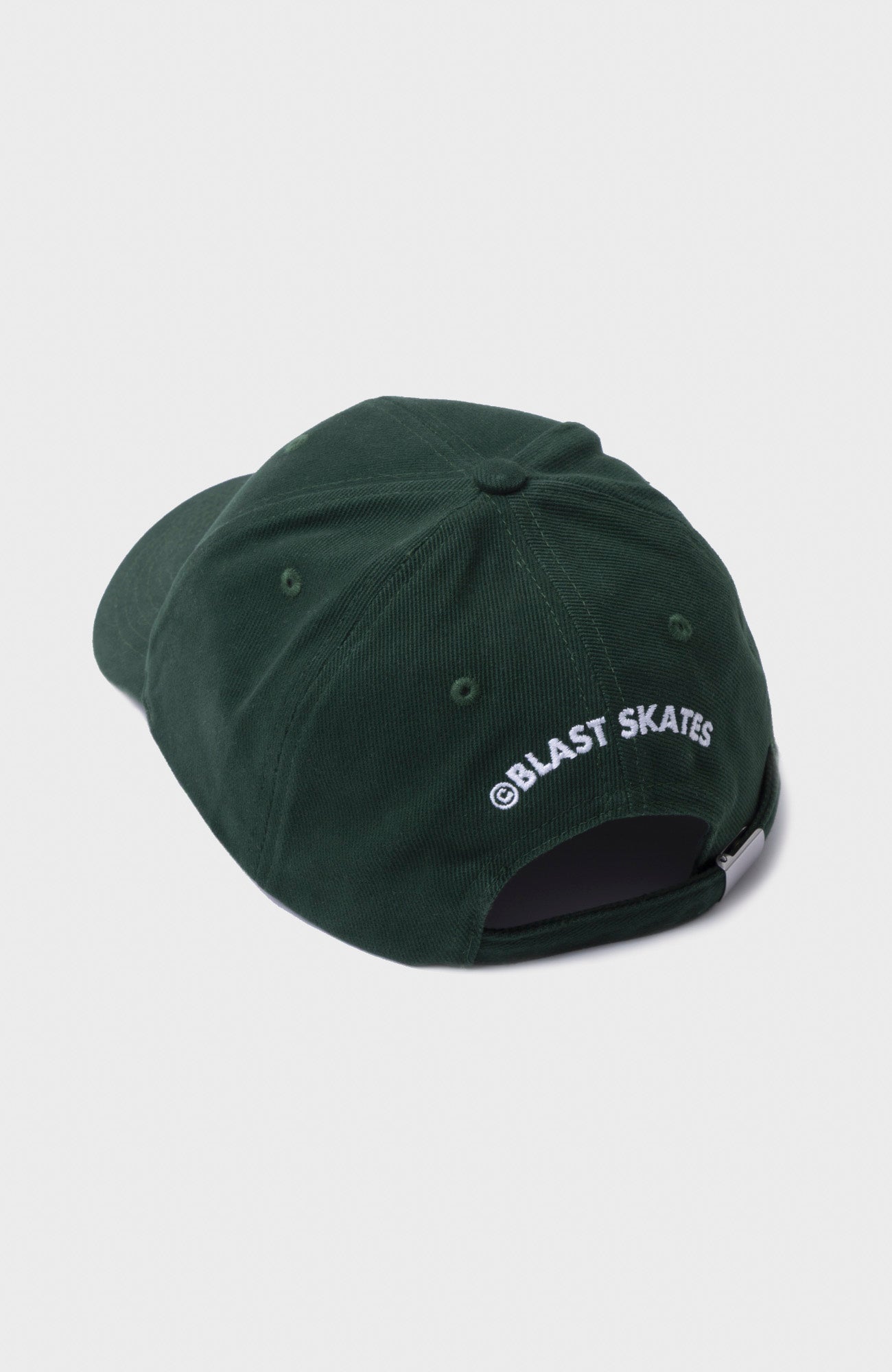 CLASSIC 6 PANEL - EMBROIDERED 'B' CAP - Moss