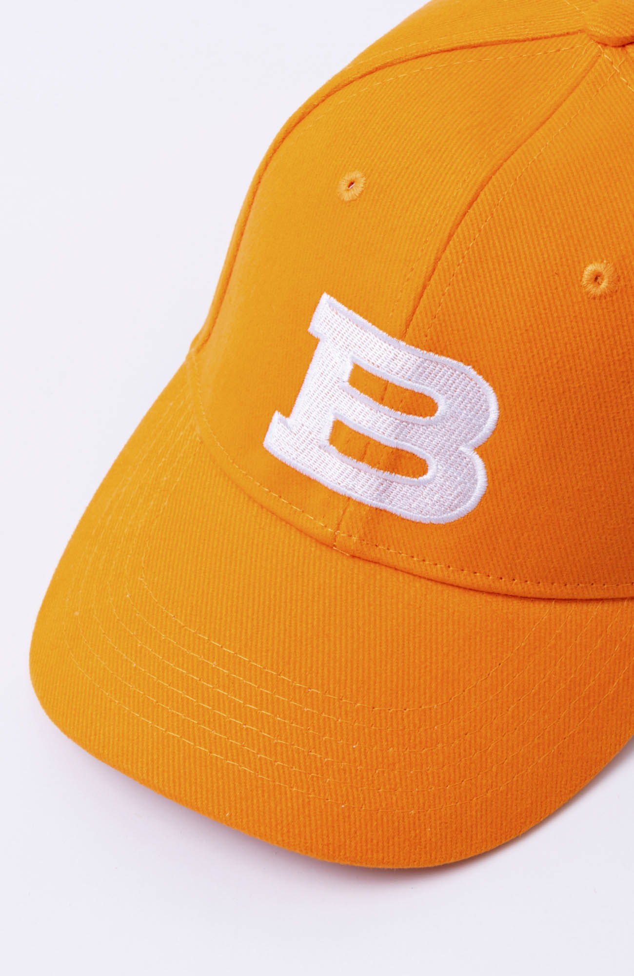 CLASSIC 6 PANEL - EMBROIDERED 'B' CAP - Orange