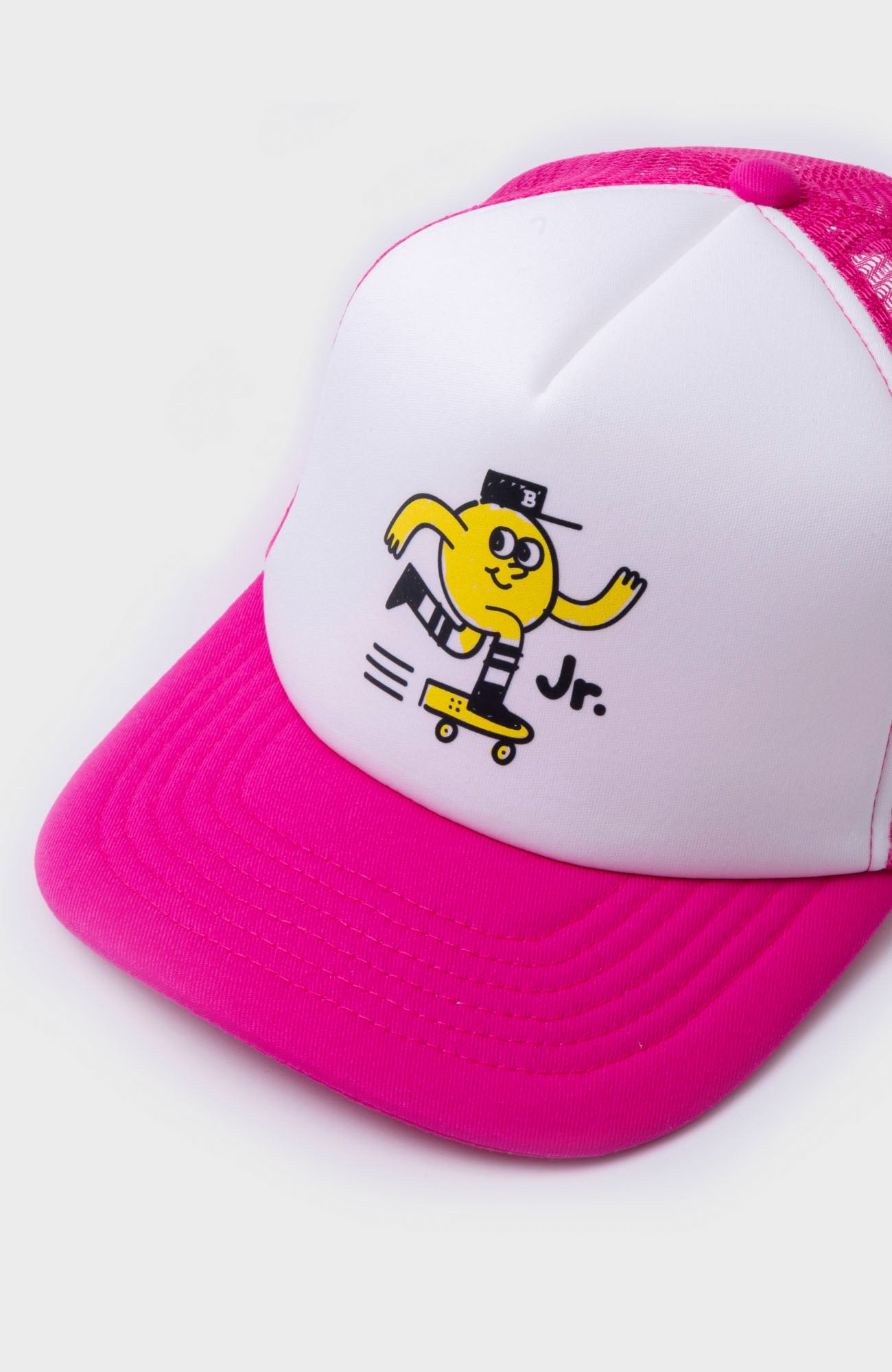 KID SIZED MESH HAT - Pink