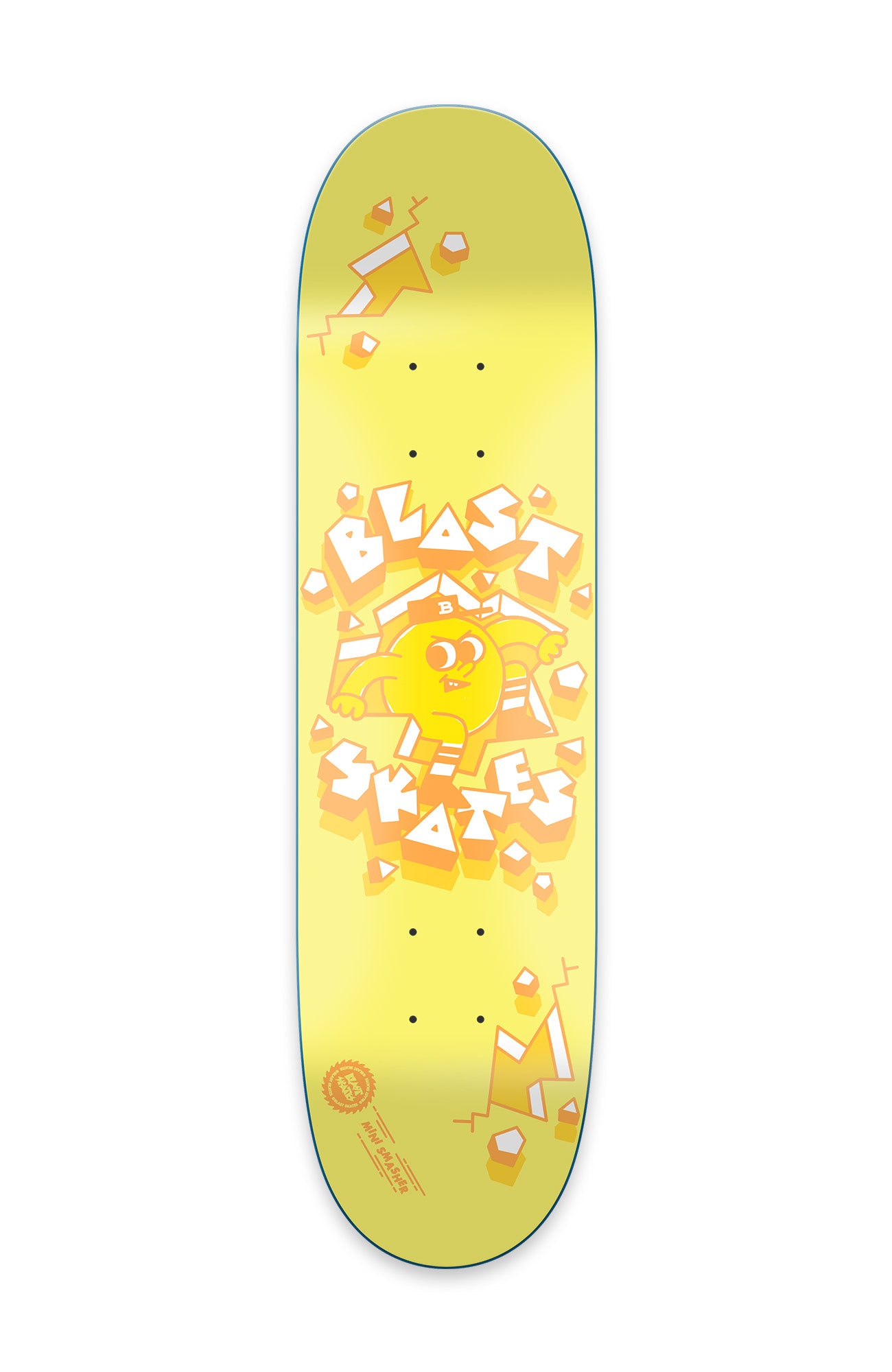 Mini Smasher - yellow, mini POPS Deck