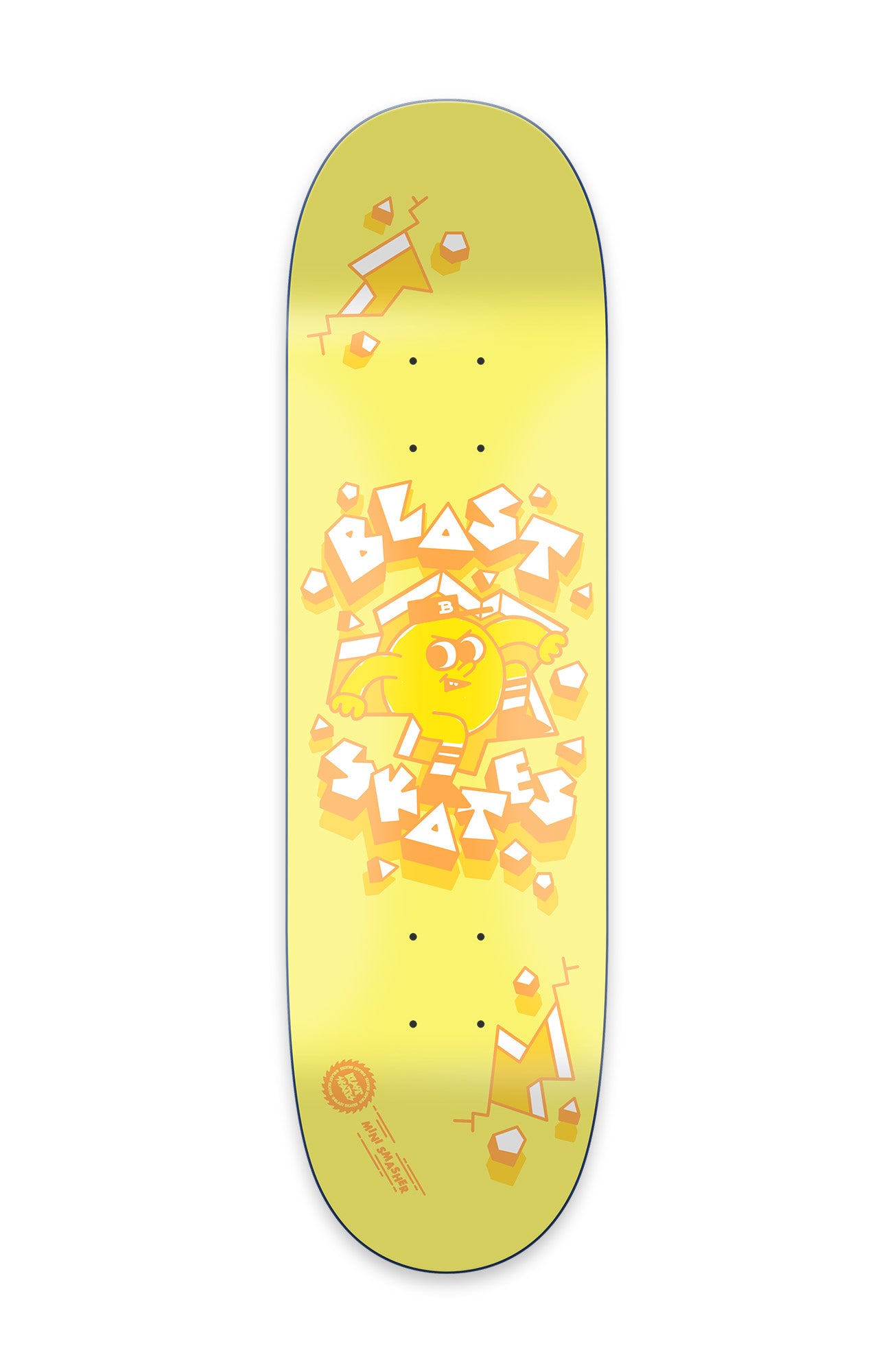 Mini Smasher - yellow, mini POPS Deck