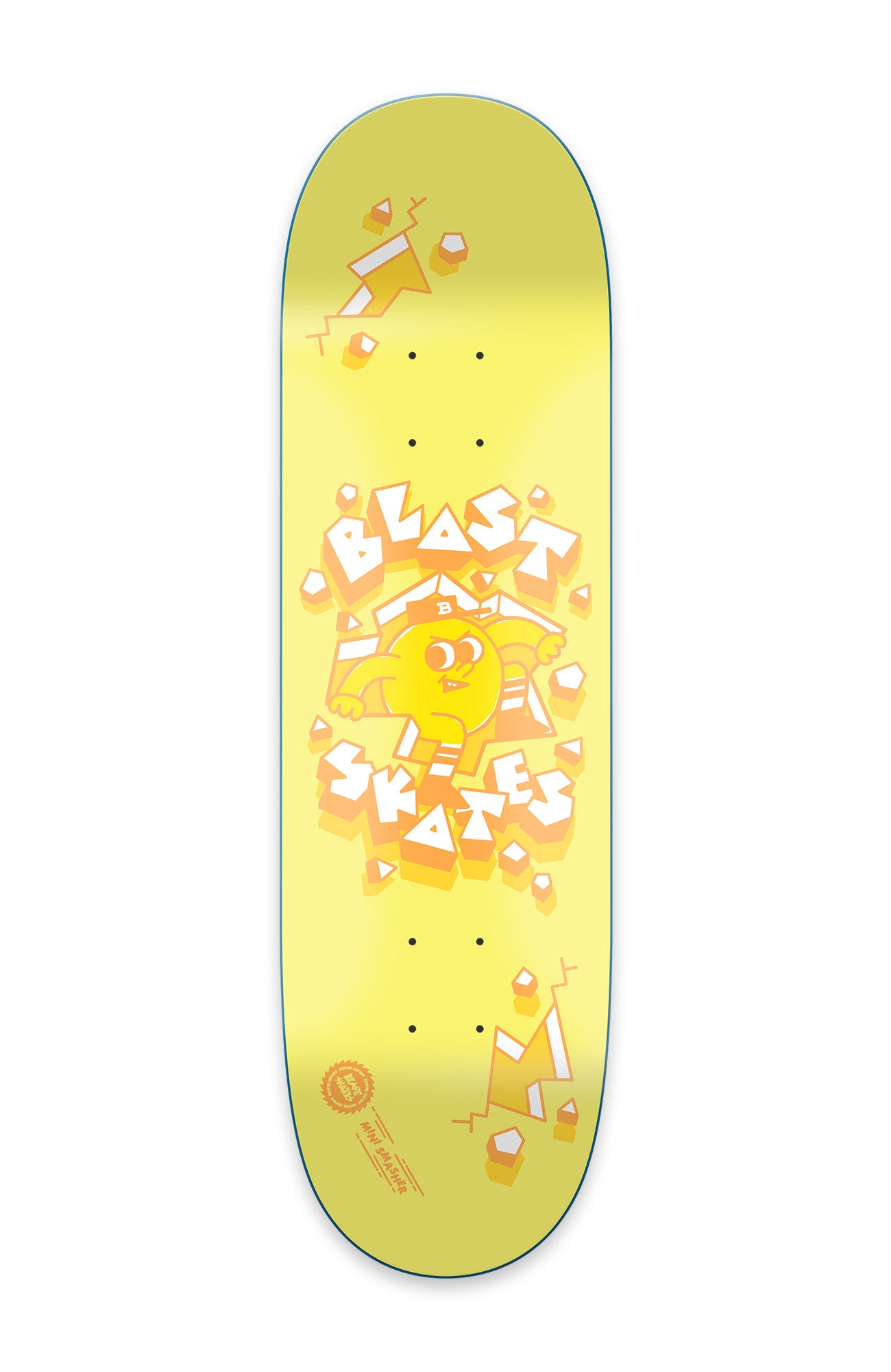 Mini Smasher - yellow, mini POPS Deck