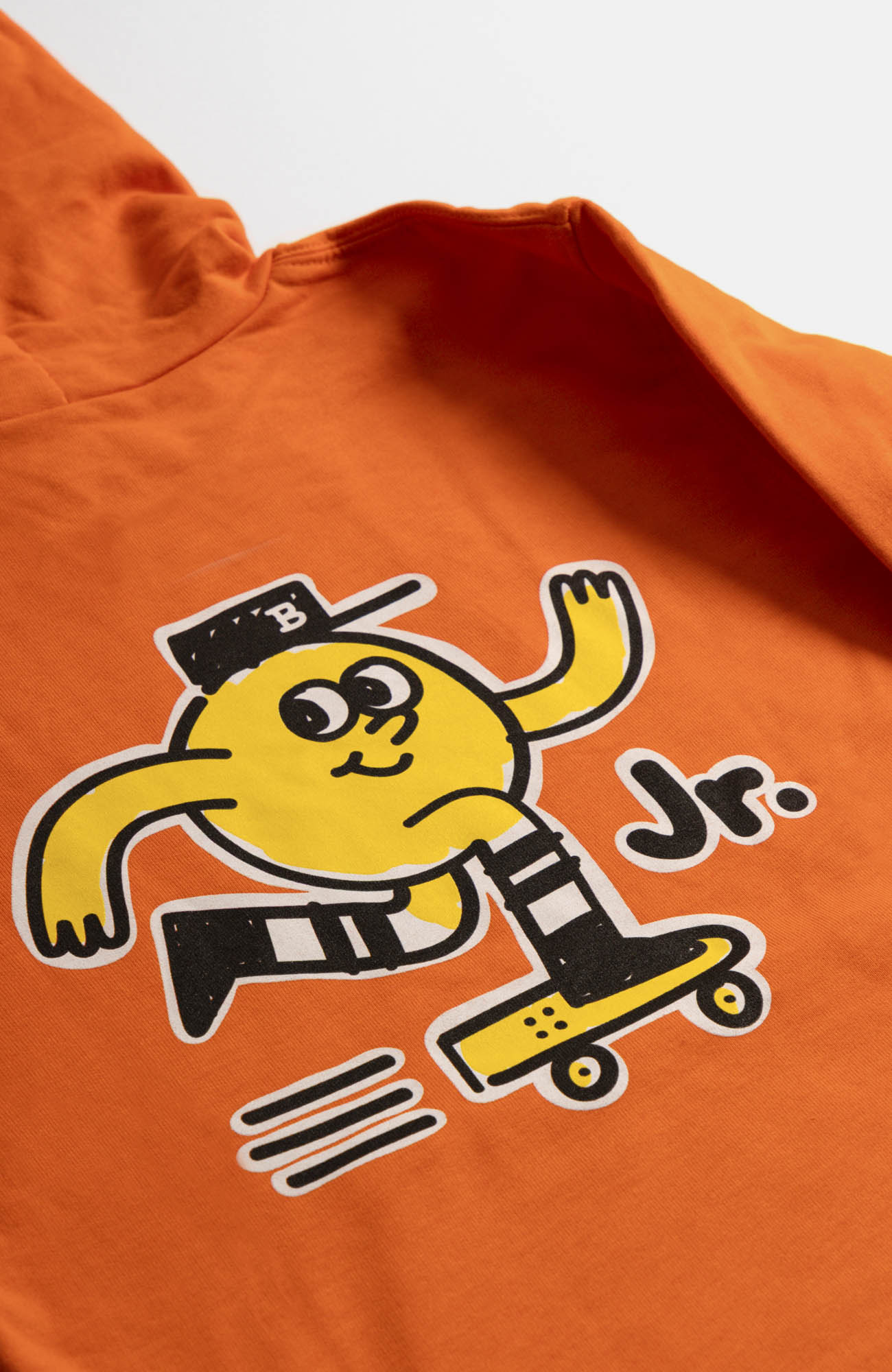 JUNIOR MASCOT HOODY, kids sized - ORANGE