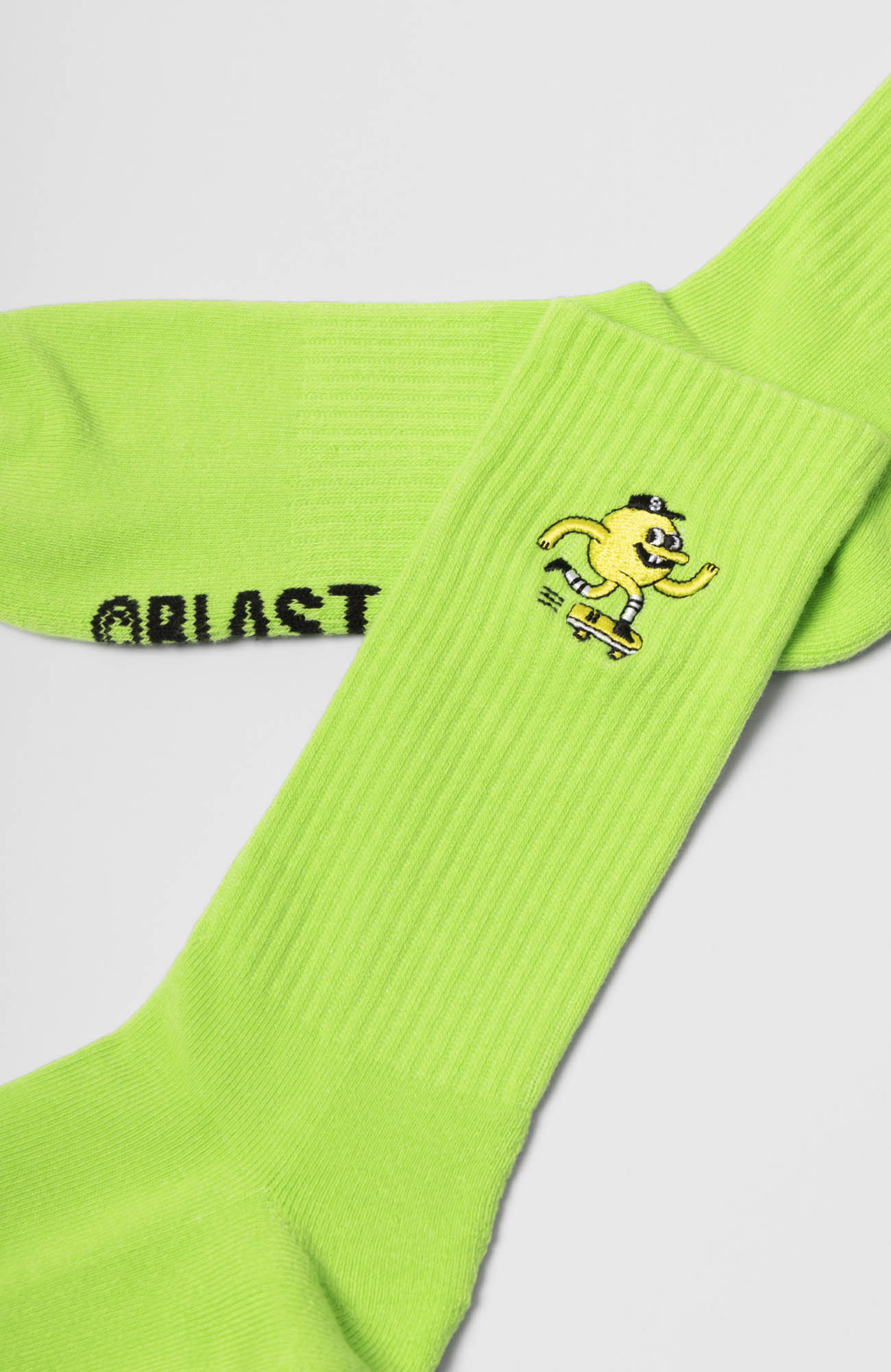 EMBROIDERED MASCOT SOCKS - MINT