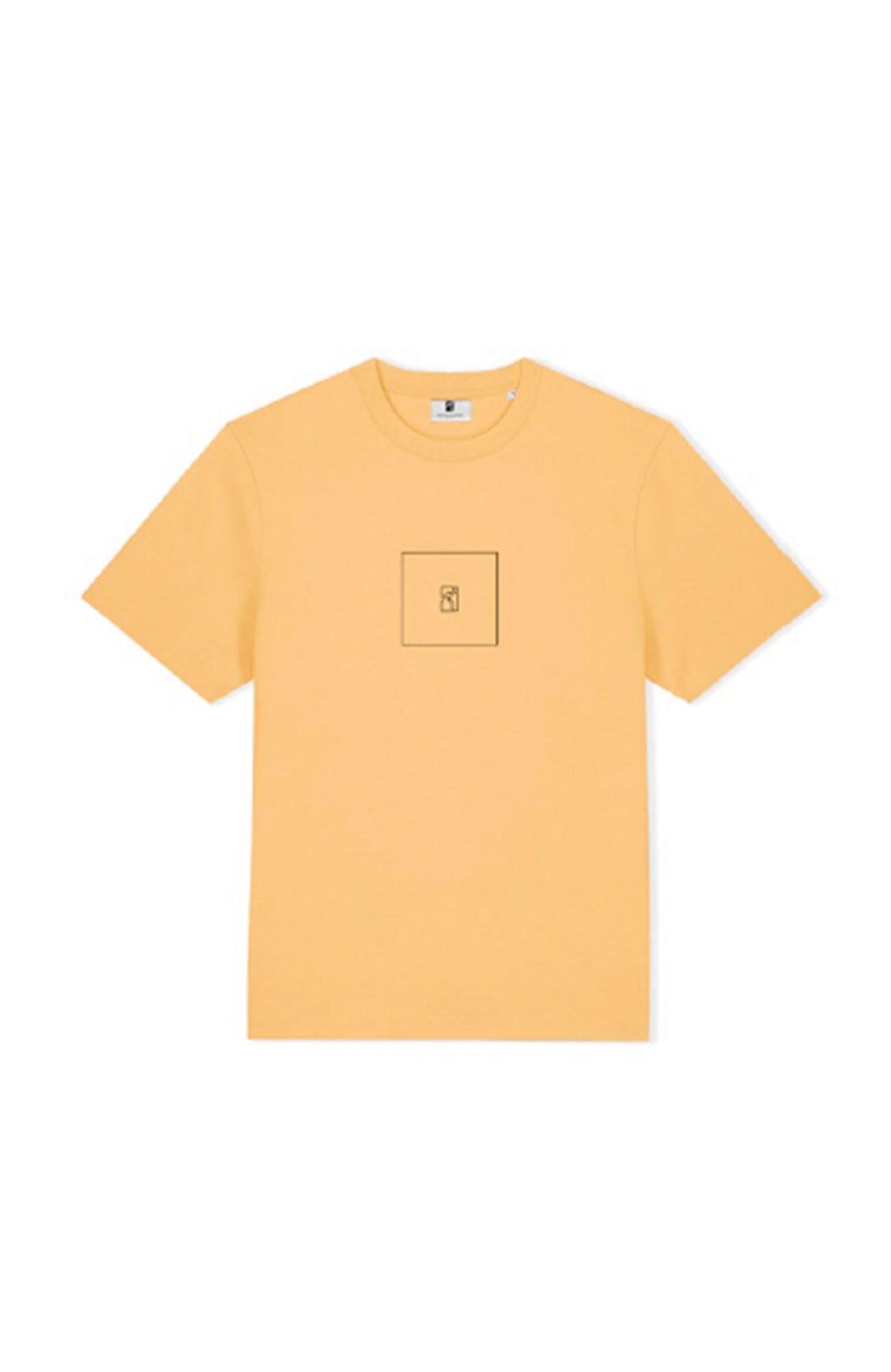 Box Outline T-shirt - Yellow