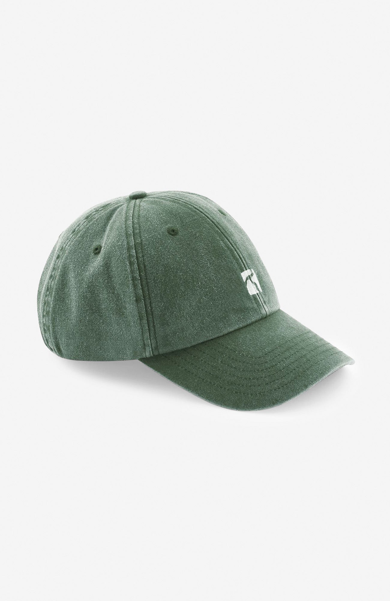 Classic Cap - Green Denim