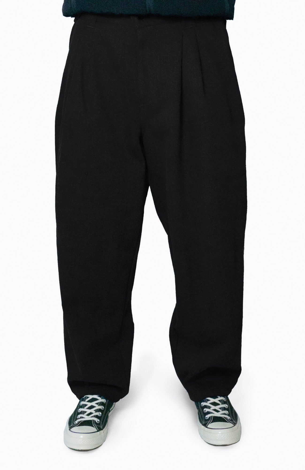 Balloon Pant - Black Denim Wash