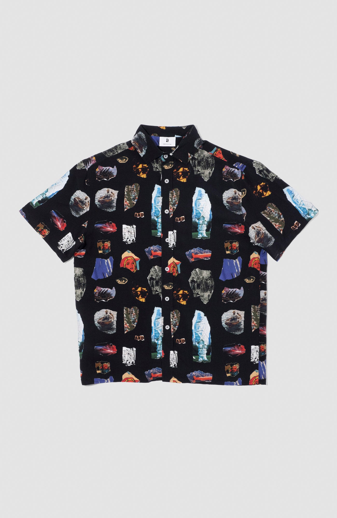 And Collage Short Sleeve Shirt