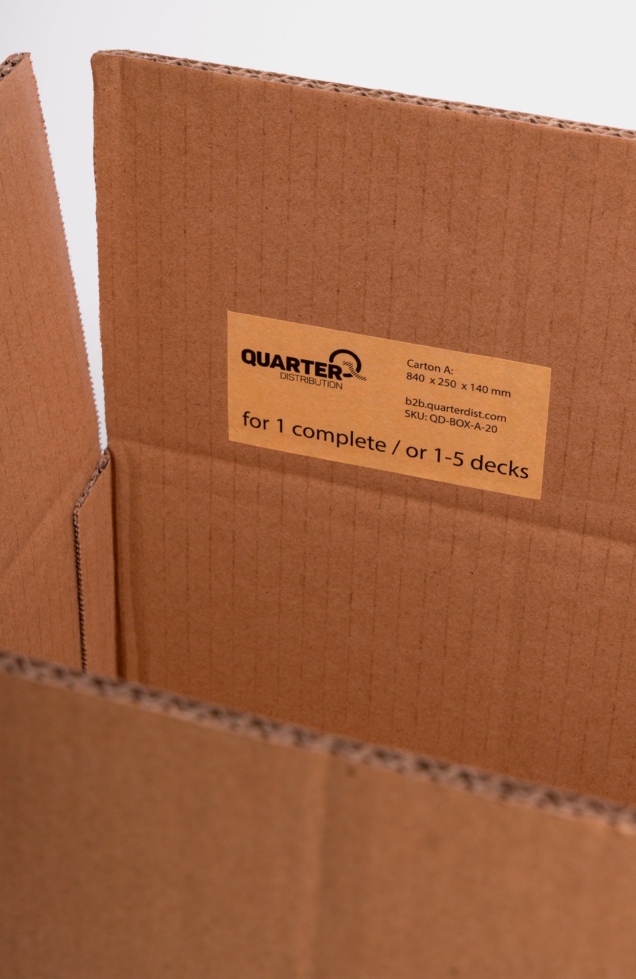 20 Stk. Karton A: für 1 Complete oder 1-5 Decks