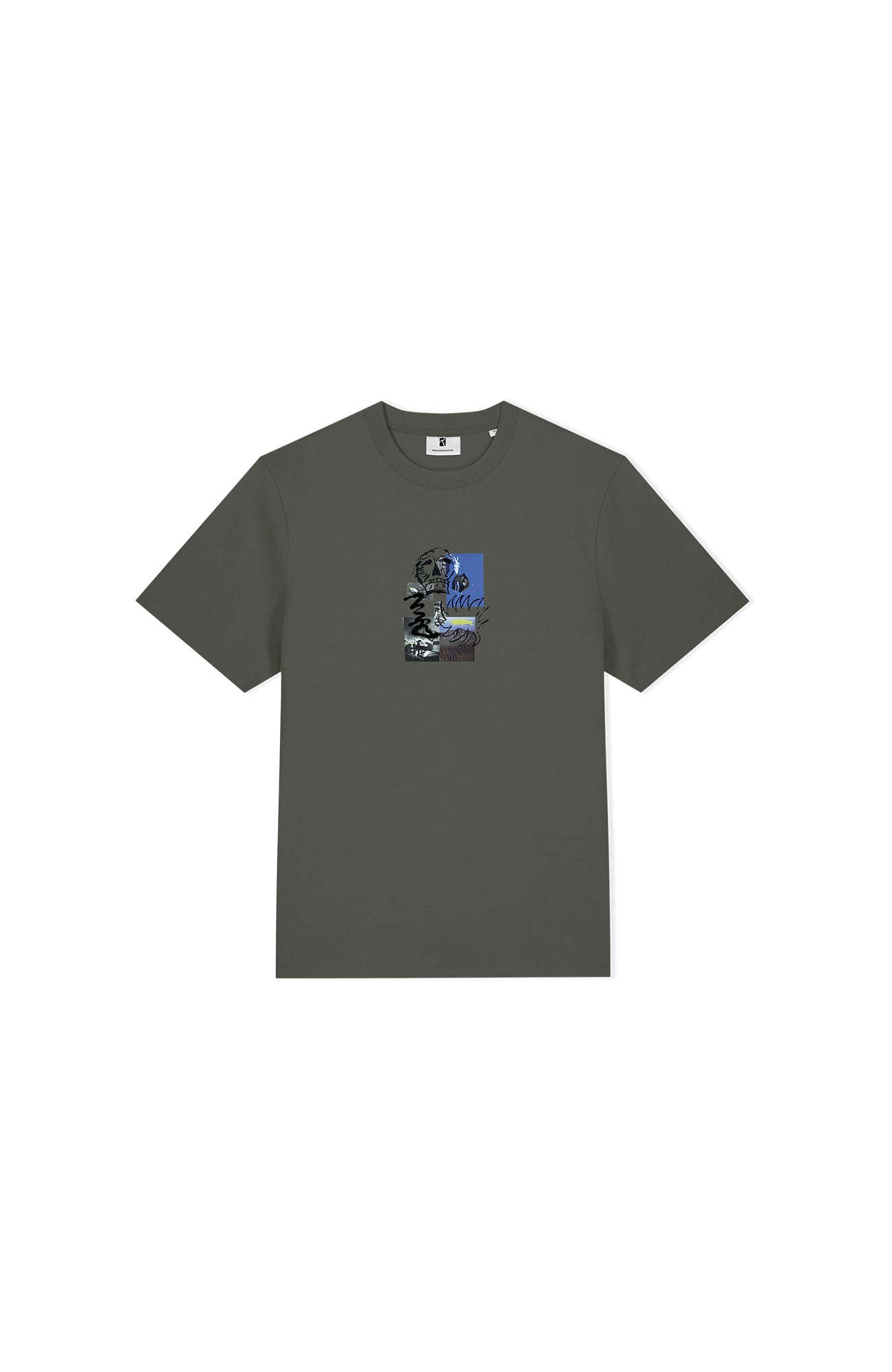 Skull T-Shirt - Khaki