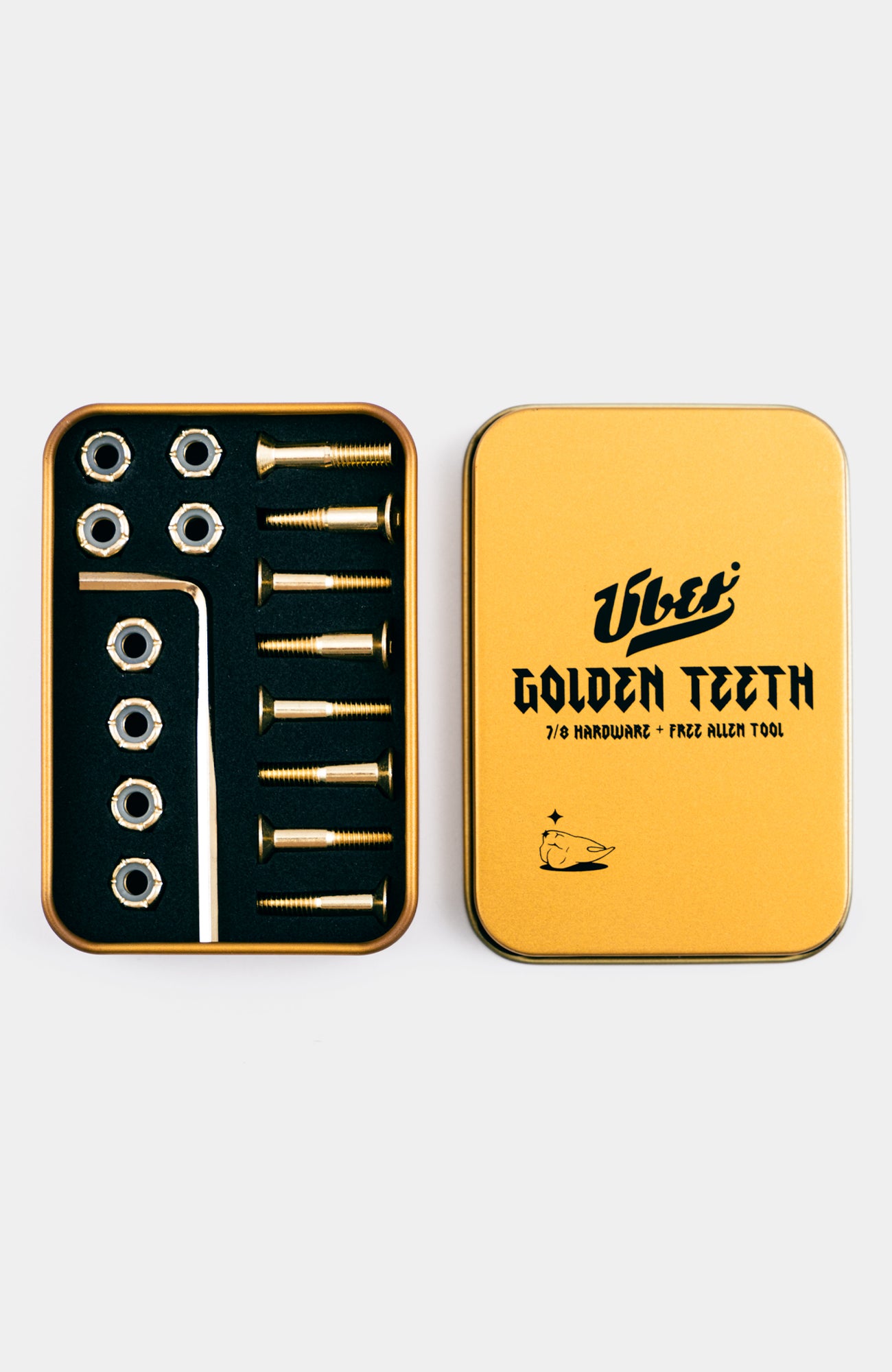 7/8 Montageset - Innensechskant, Golden Teeth