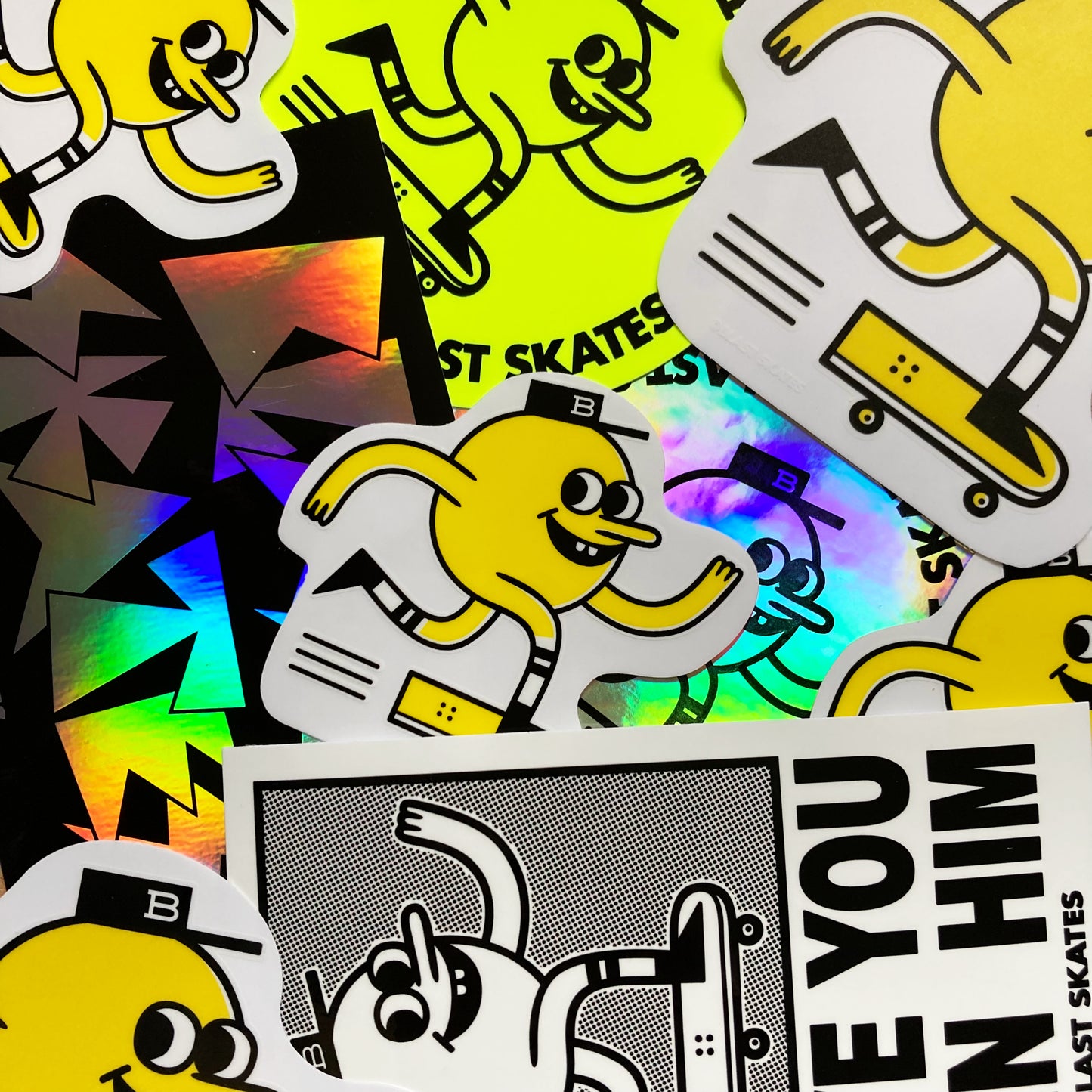 Mascot Logo Sticker Pack