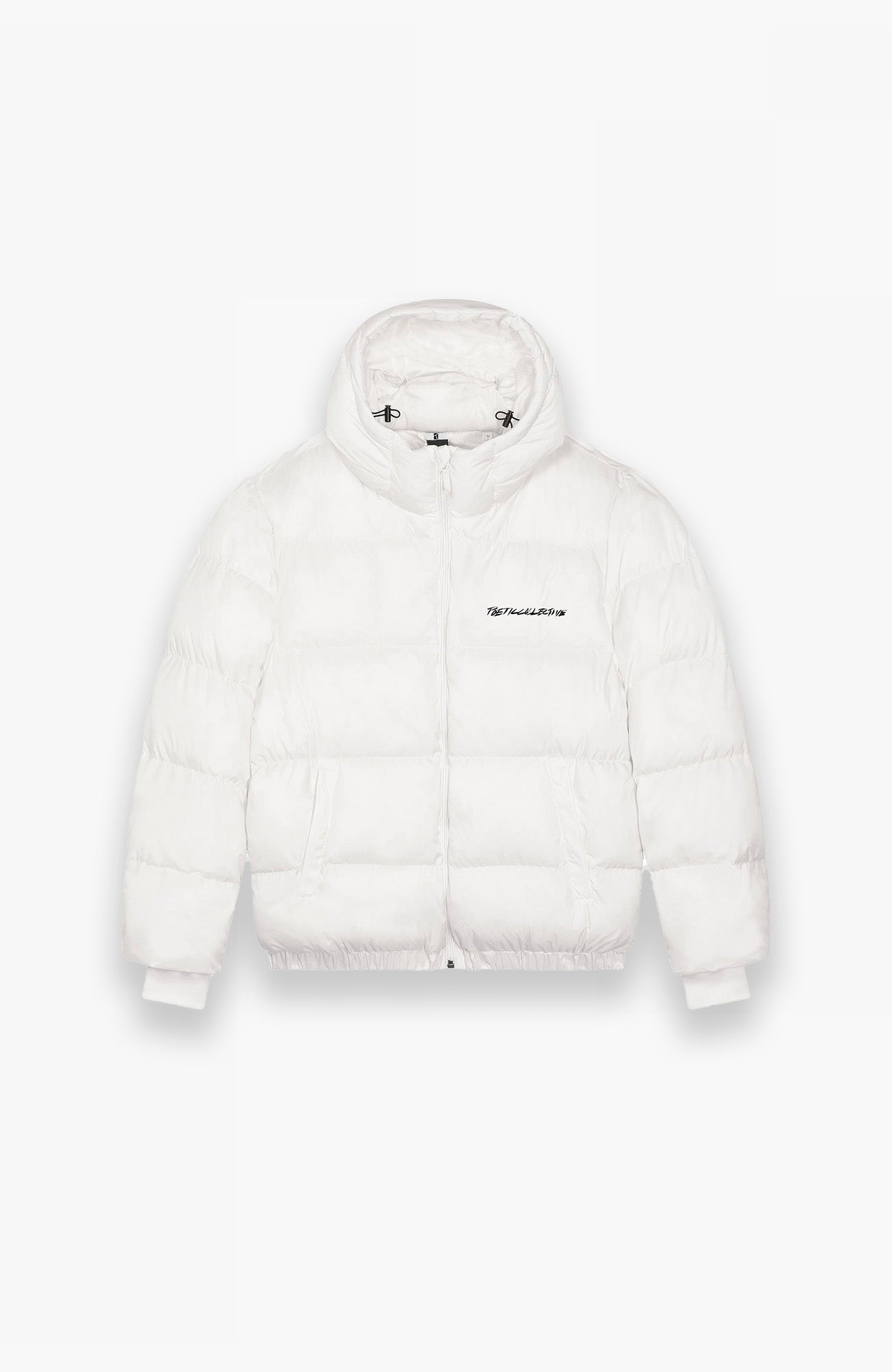 Hooded Puffer Jacket - White