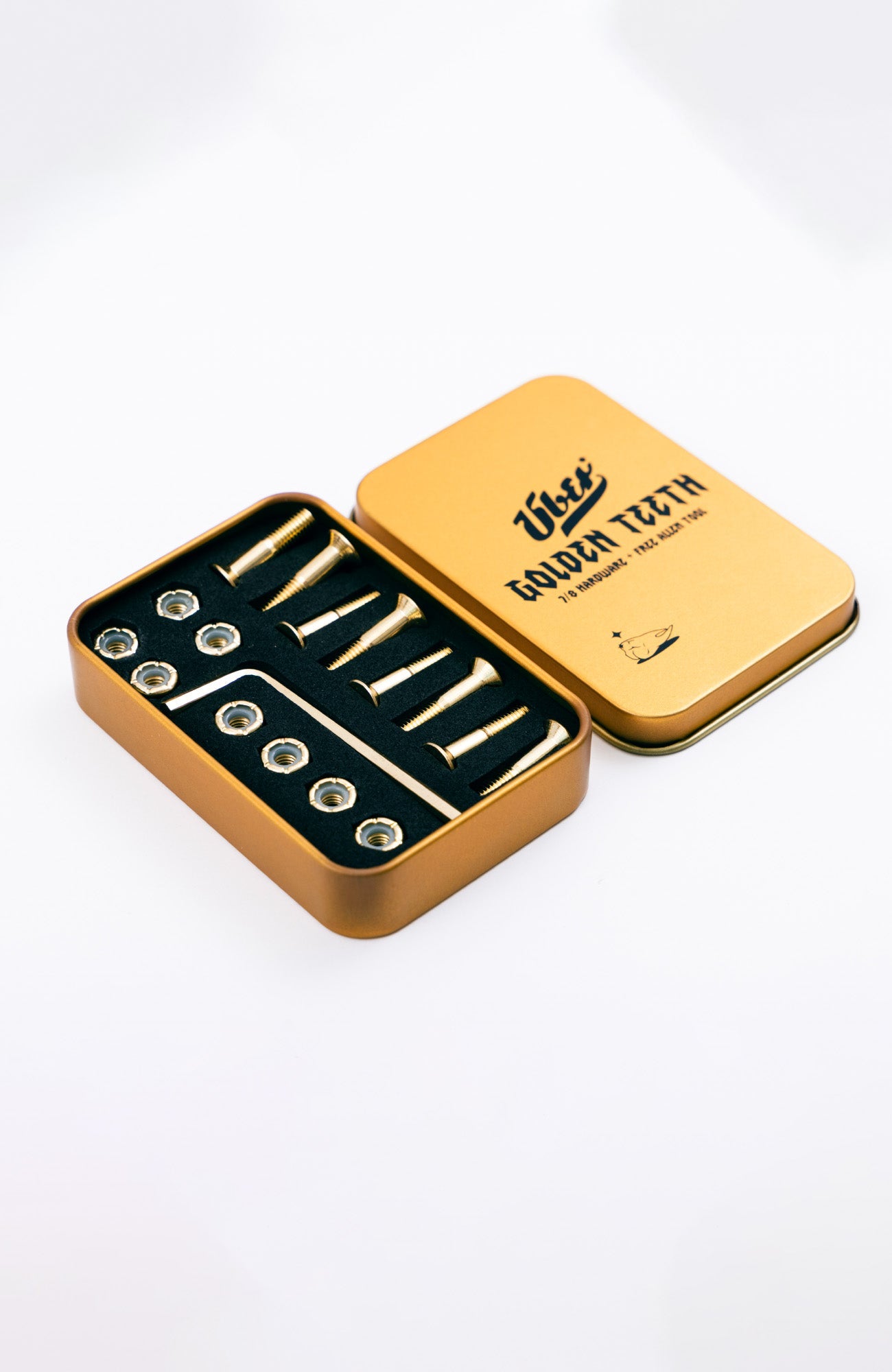 7/8 mounting set Allen key, Golden Teeth QUARTER Dist. B2B