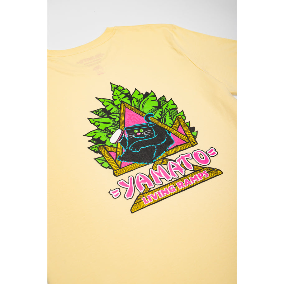 YAMATO "Natas Ramp" T-Shirt - Butter