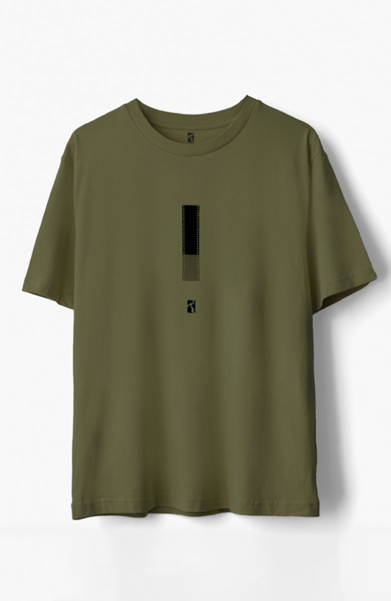 Film Strip T-Shirt - Khaki
