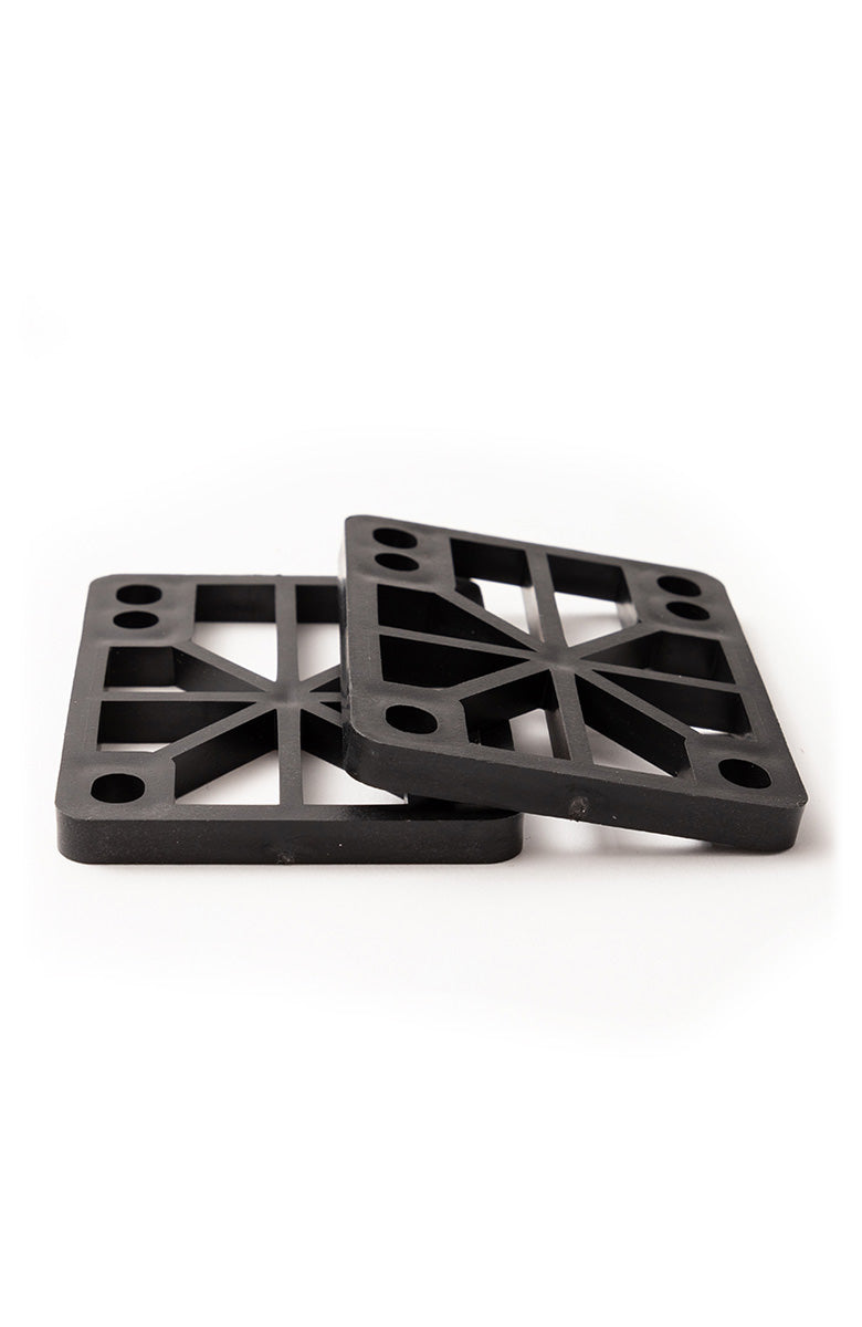 Riser pads - black, 6mm