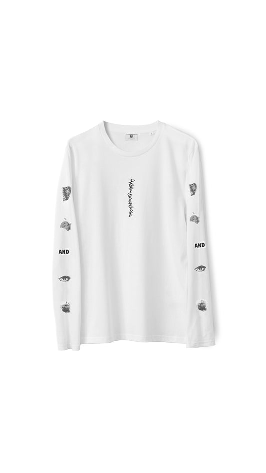 And Long Sleeve - White