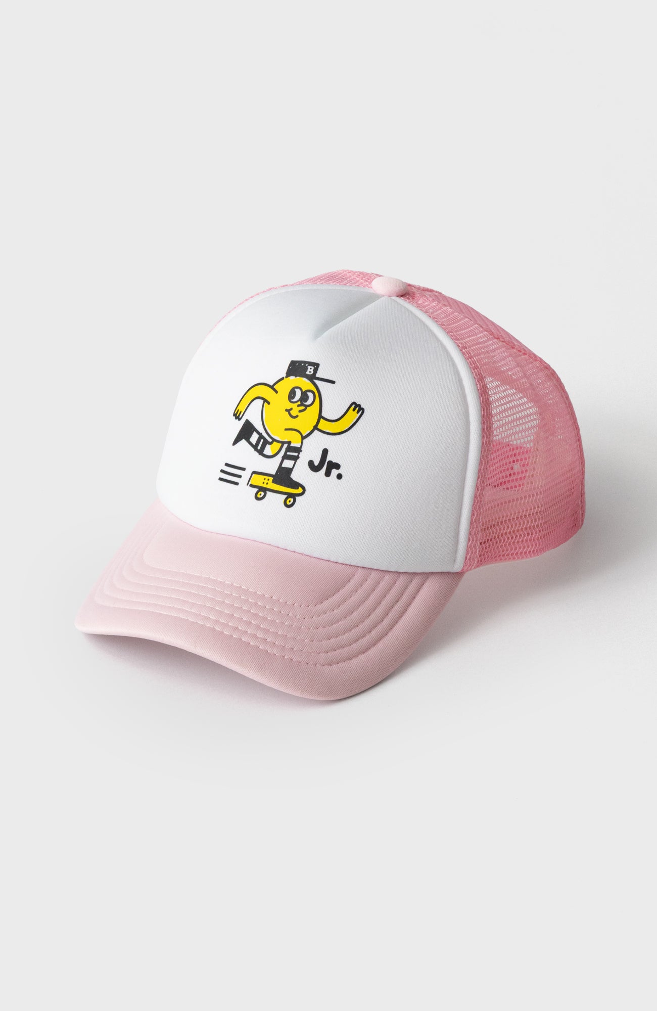 JUNIOR MACOT KID SIZED MESH HAT - Baby pink