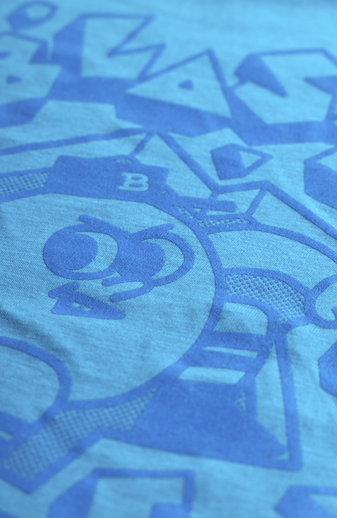 MINI SMASHER T-SHIRT, kids sized - BLUE