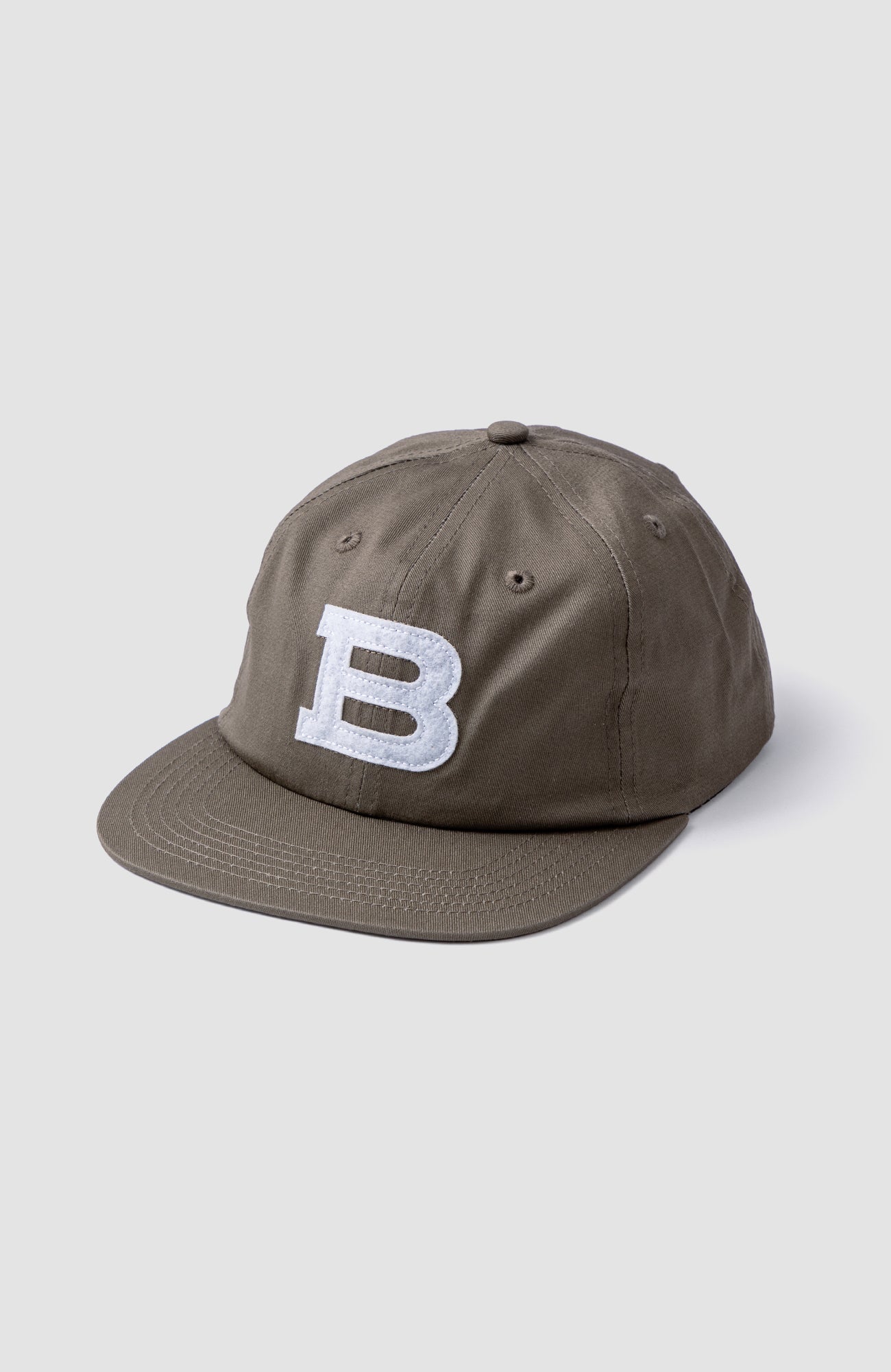 6 PANEL - FELT 'B' CAP - Forest