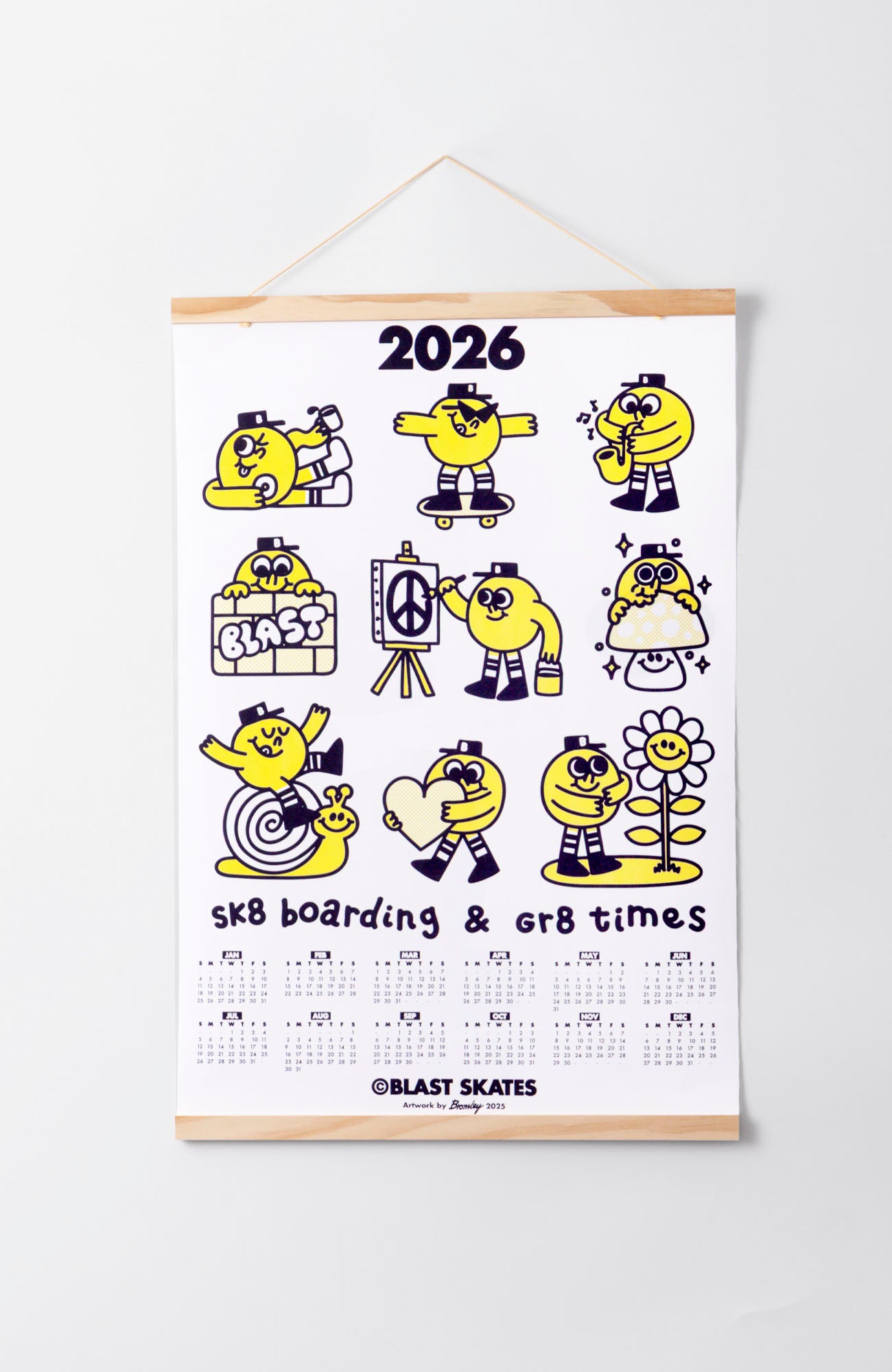 CALENDAR 2026 POSTER