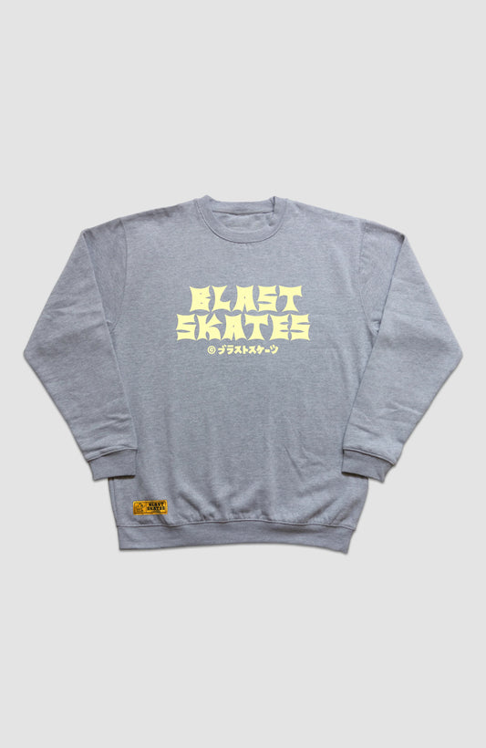 GOLDEN LABEL COLLECTION, ASH GRAY, crew neck 