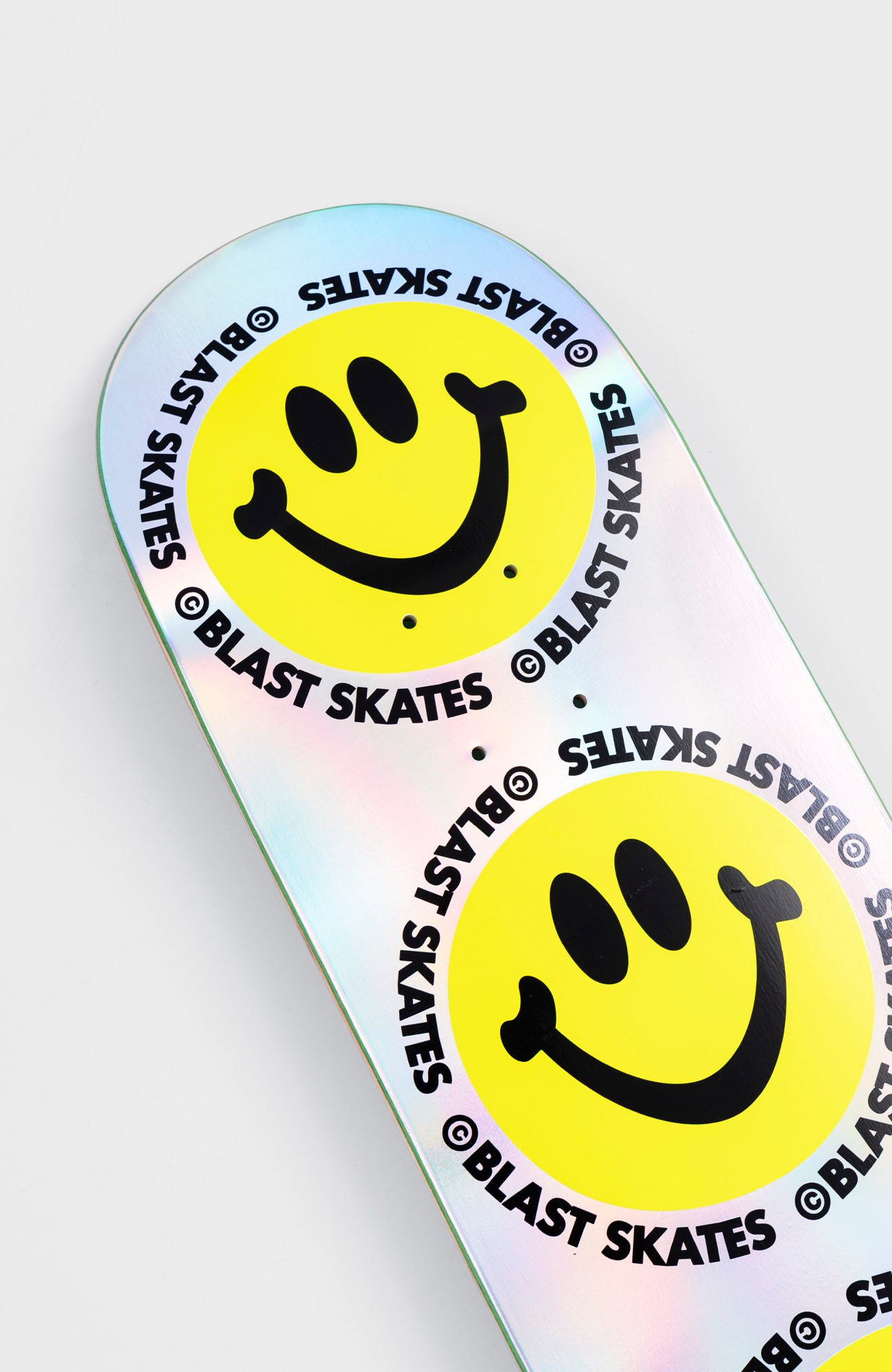HOLOORAPHIC SMILE -  FULL SHAPE DECK