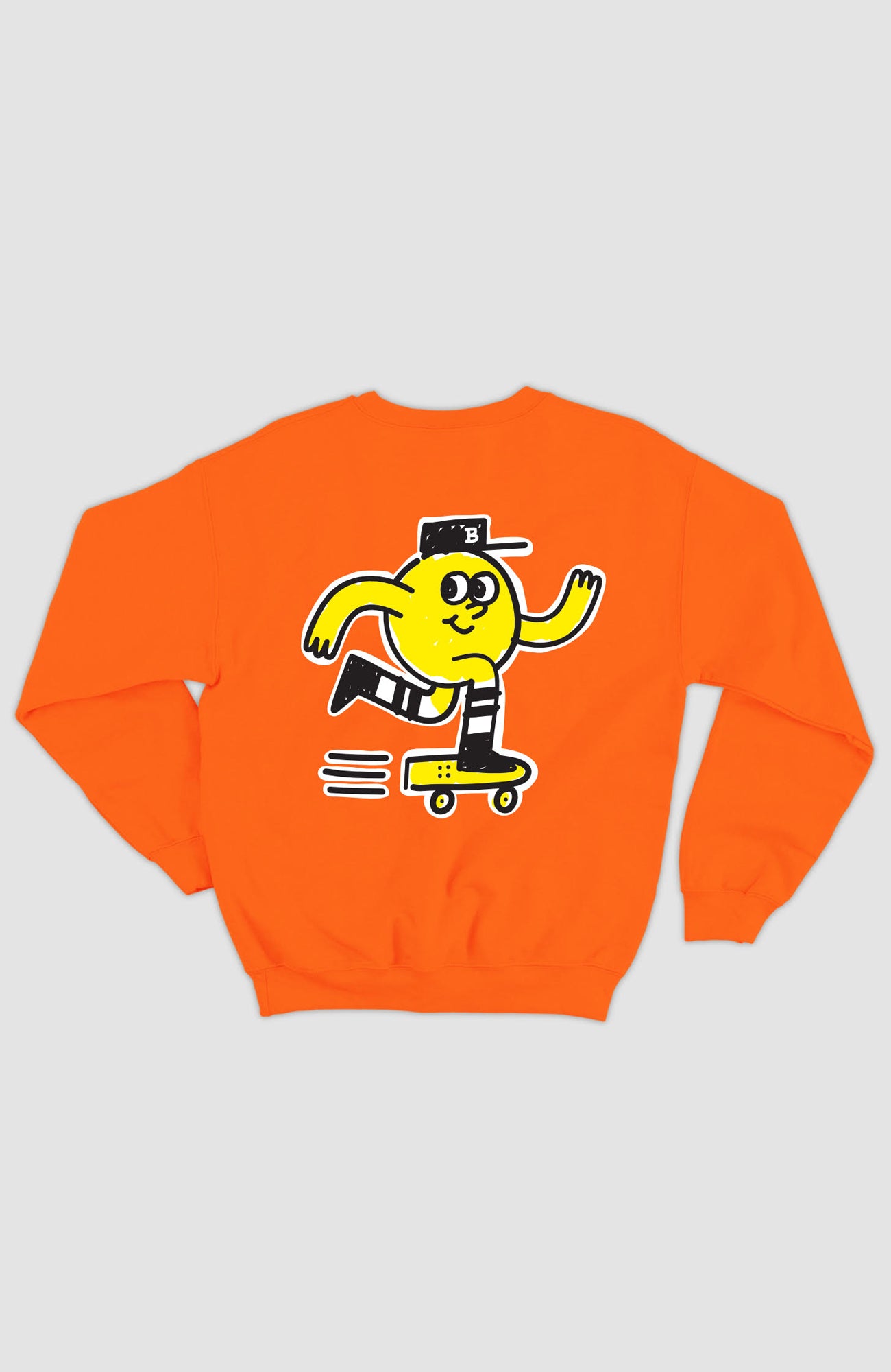 JUNIOR MASCOT CREW NECK, Orange (kid sized)