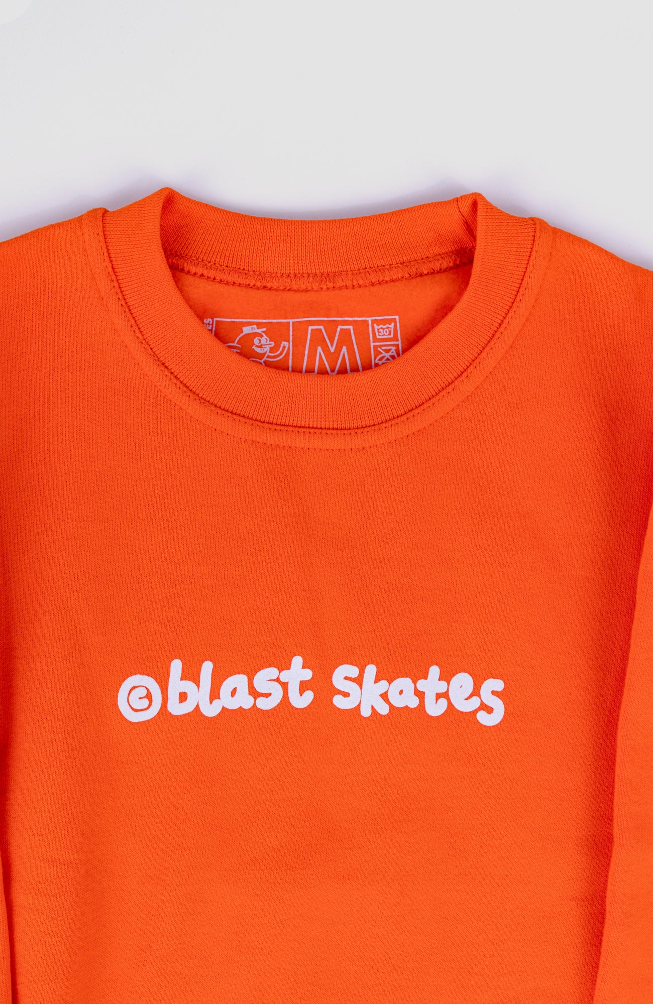 JUNIOR MASCOT CREW NECK, Orange (kid sized)