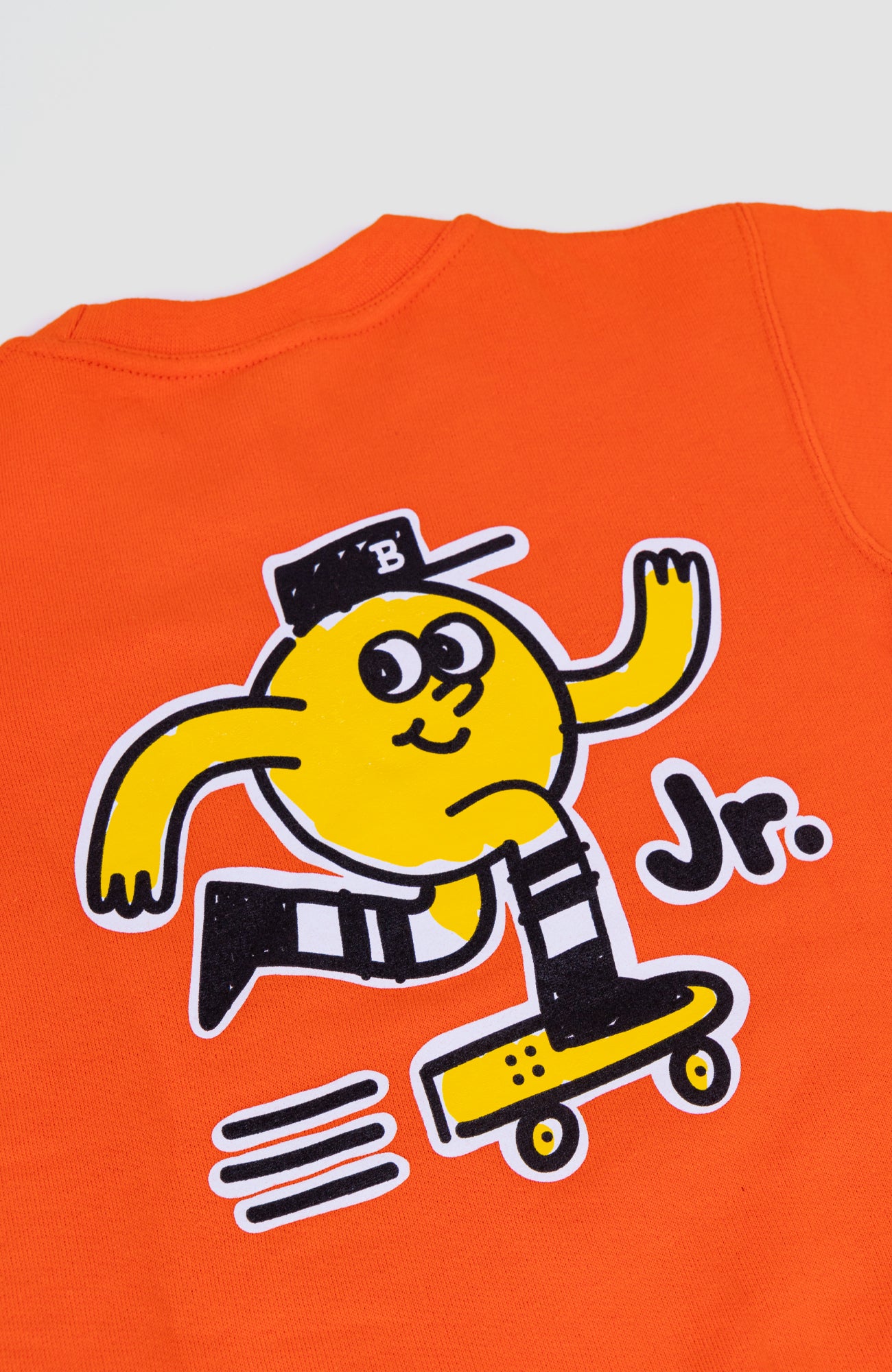 JUNIOR MASCOT CREW NECK, Orange (kid sized)