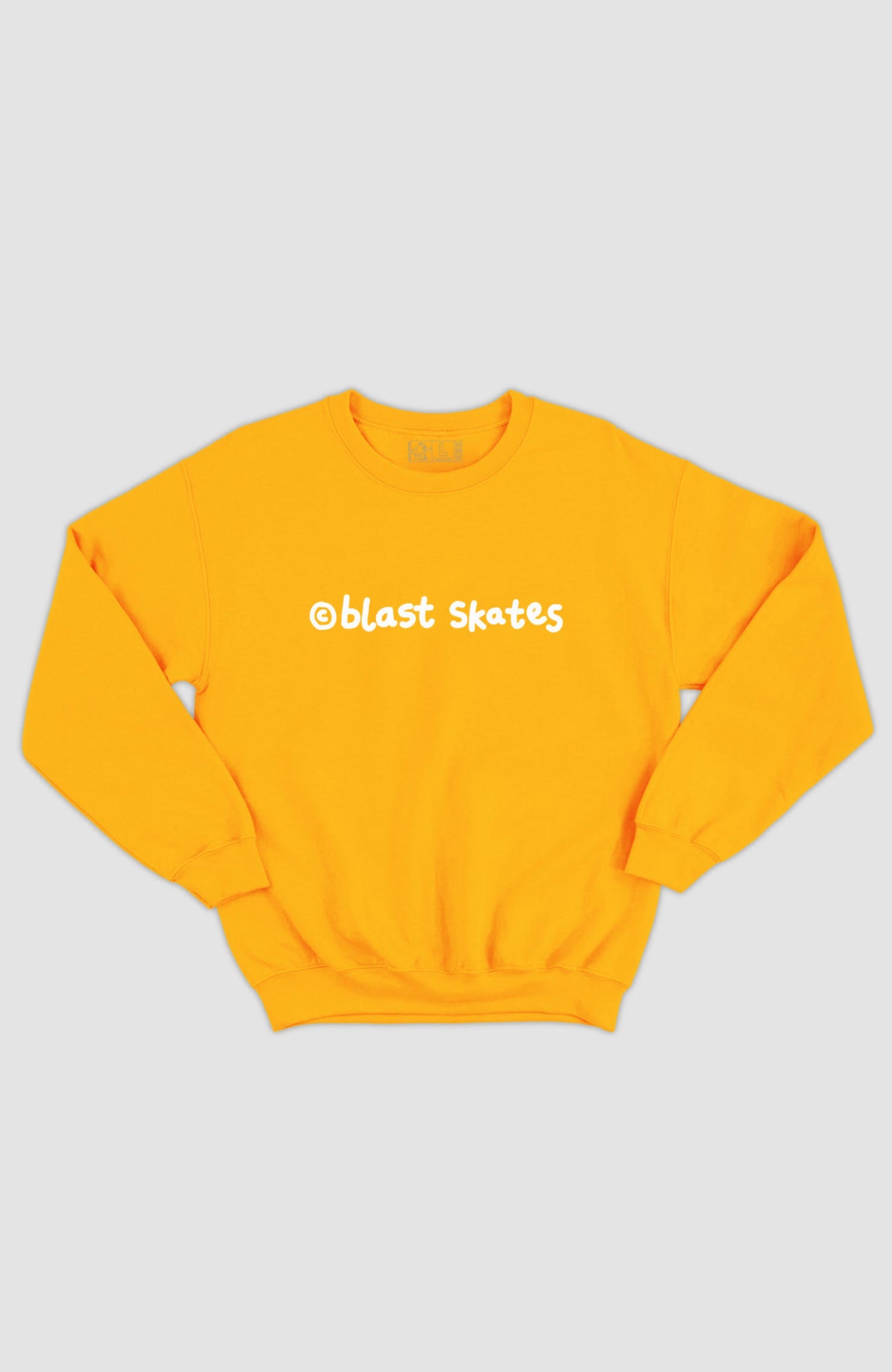 JUNIOR MASCOT CREW NECK, Yellow (kid sized)