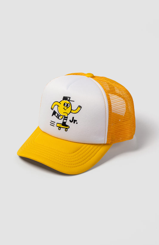 KID SIZED MESH HAT - Yellow