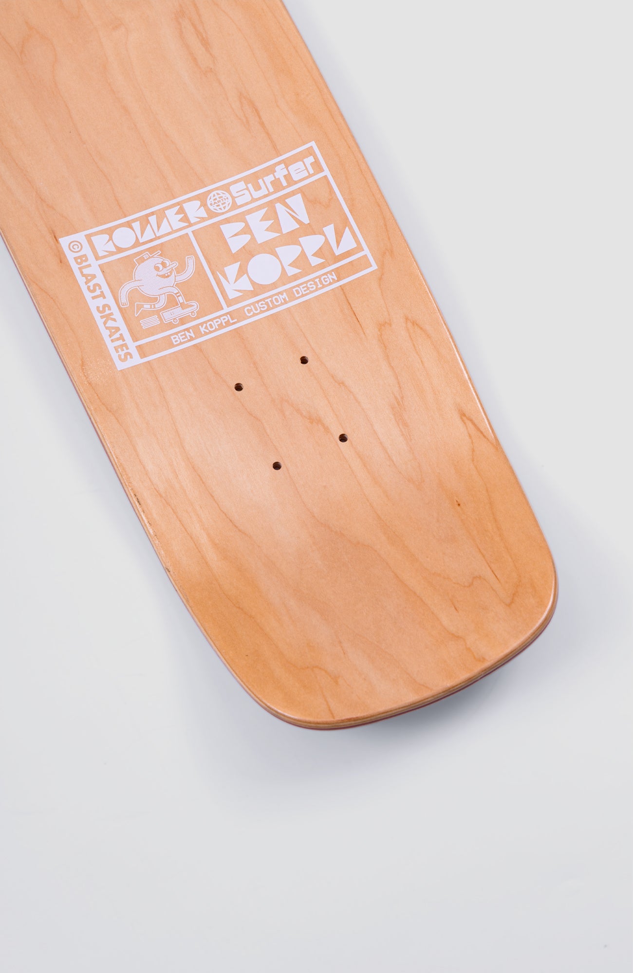 8.5" BEN KOPPL ROLLER EARTH SURFER DECK
