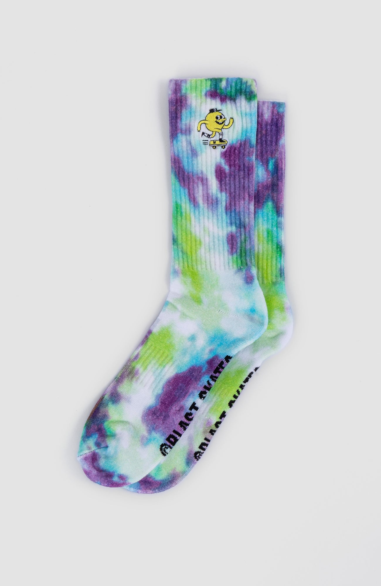 EMBROIDERED MASCOT SOCKS, Tie Dye