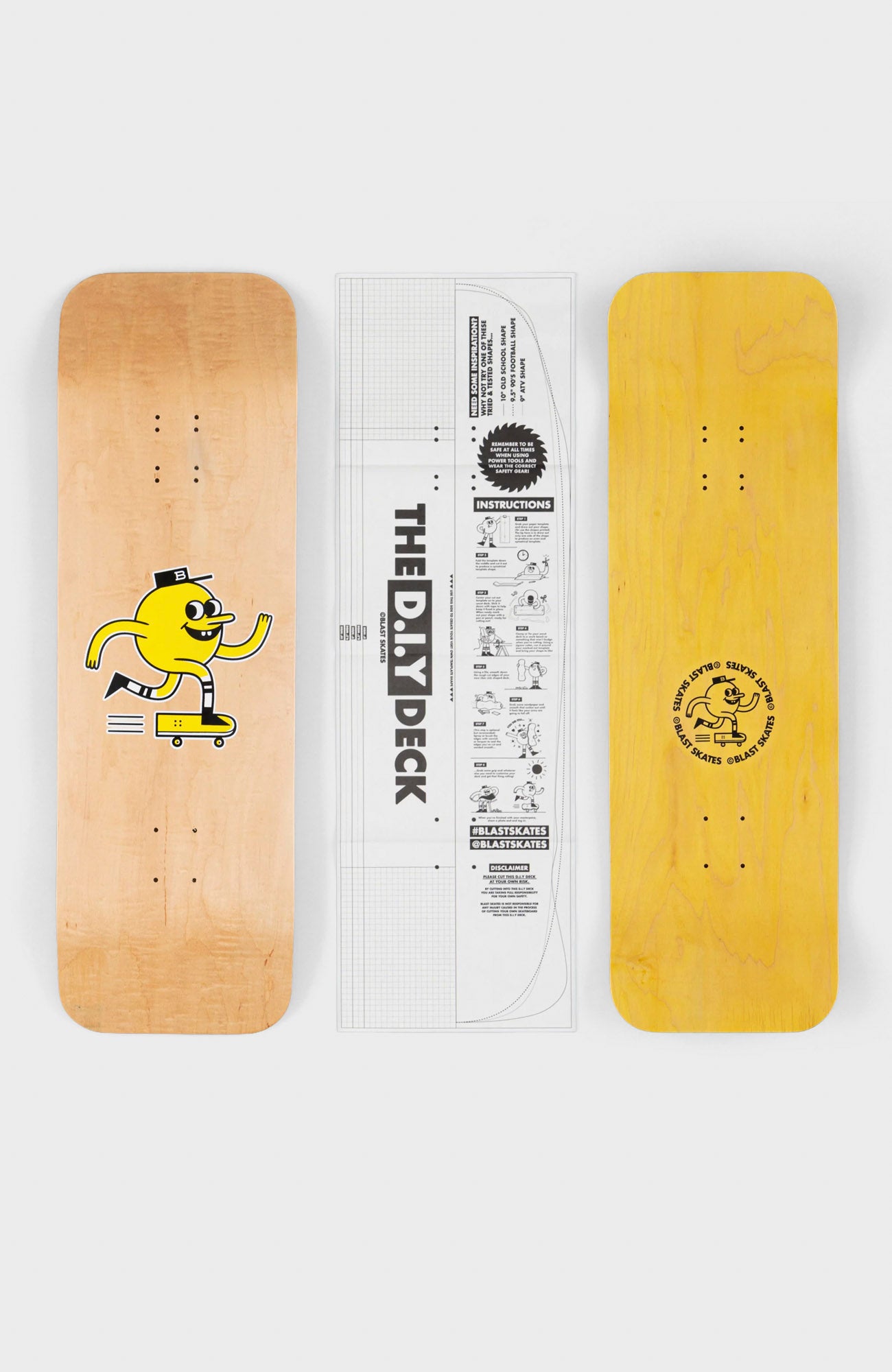 THE DIY DECK by BLAST SKATES 