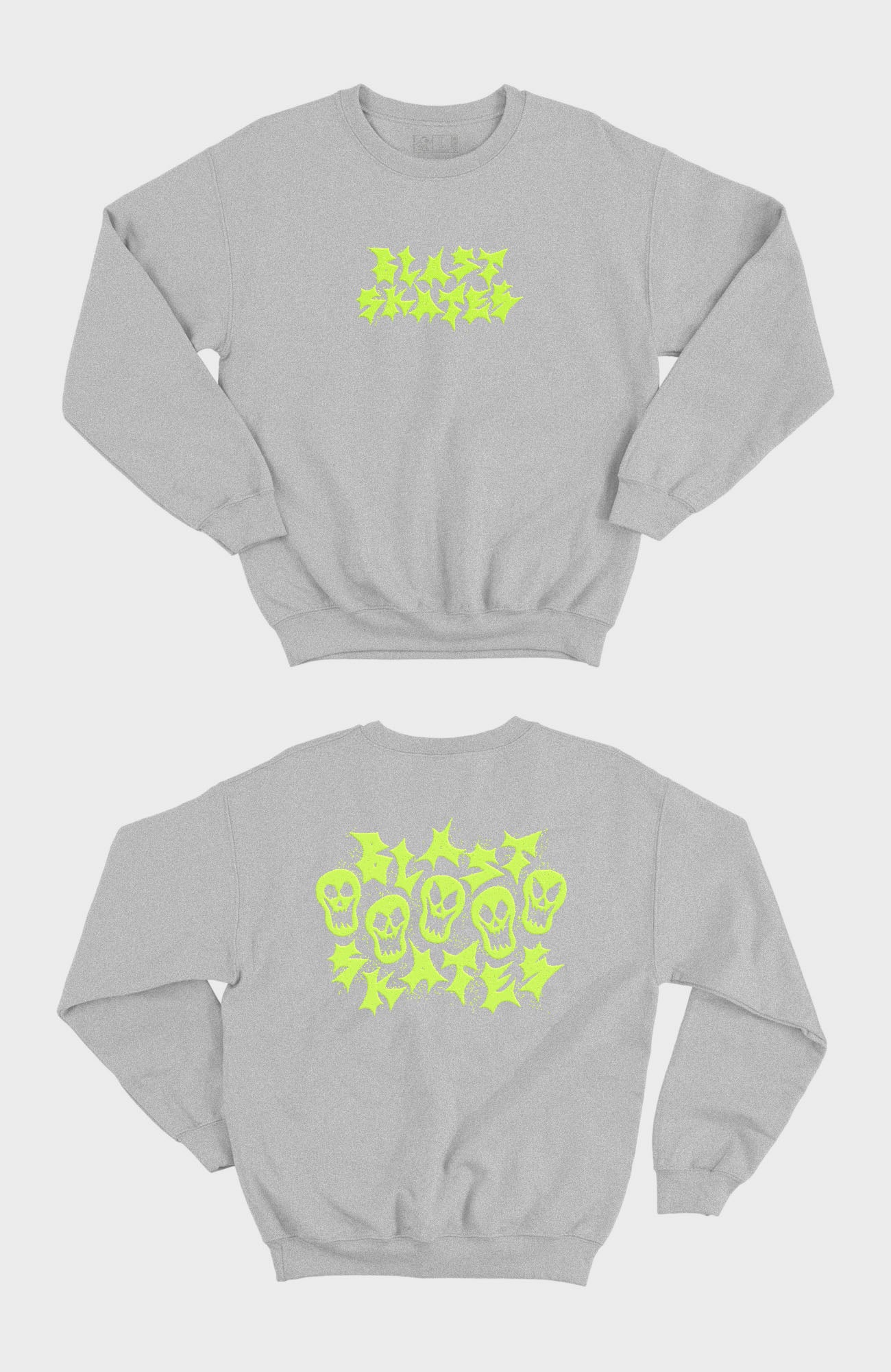 SCREAMING SKULLS CREWNECK
