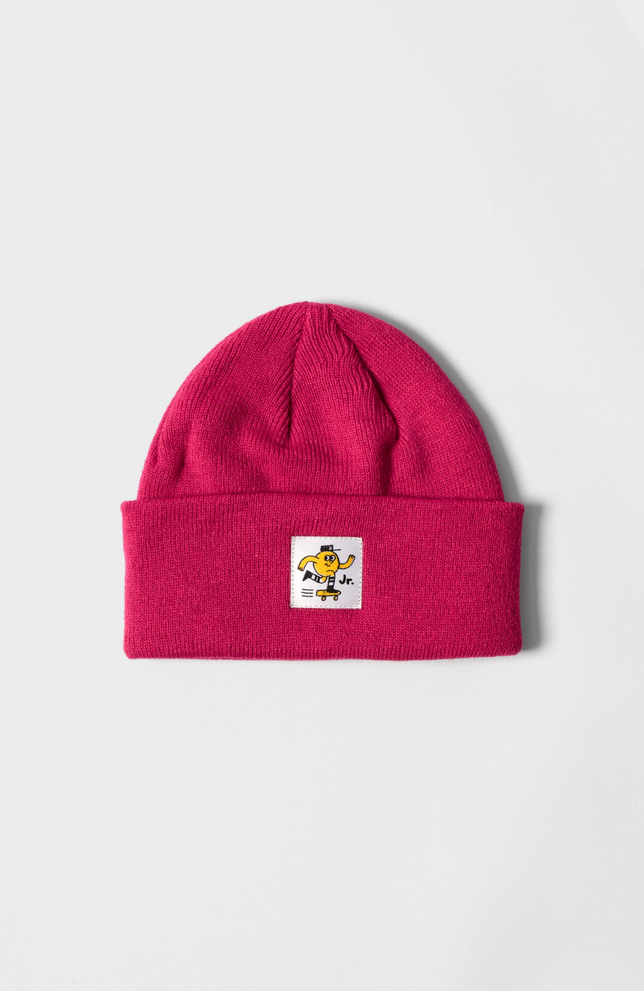 KIDS PINK MASCOT LOGO BEANIE