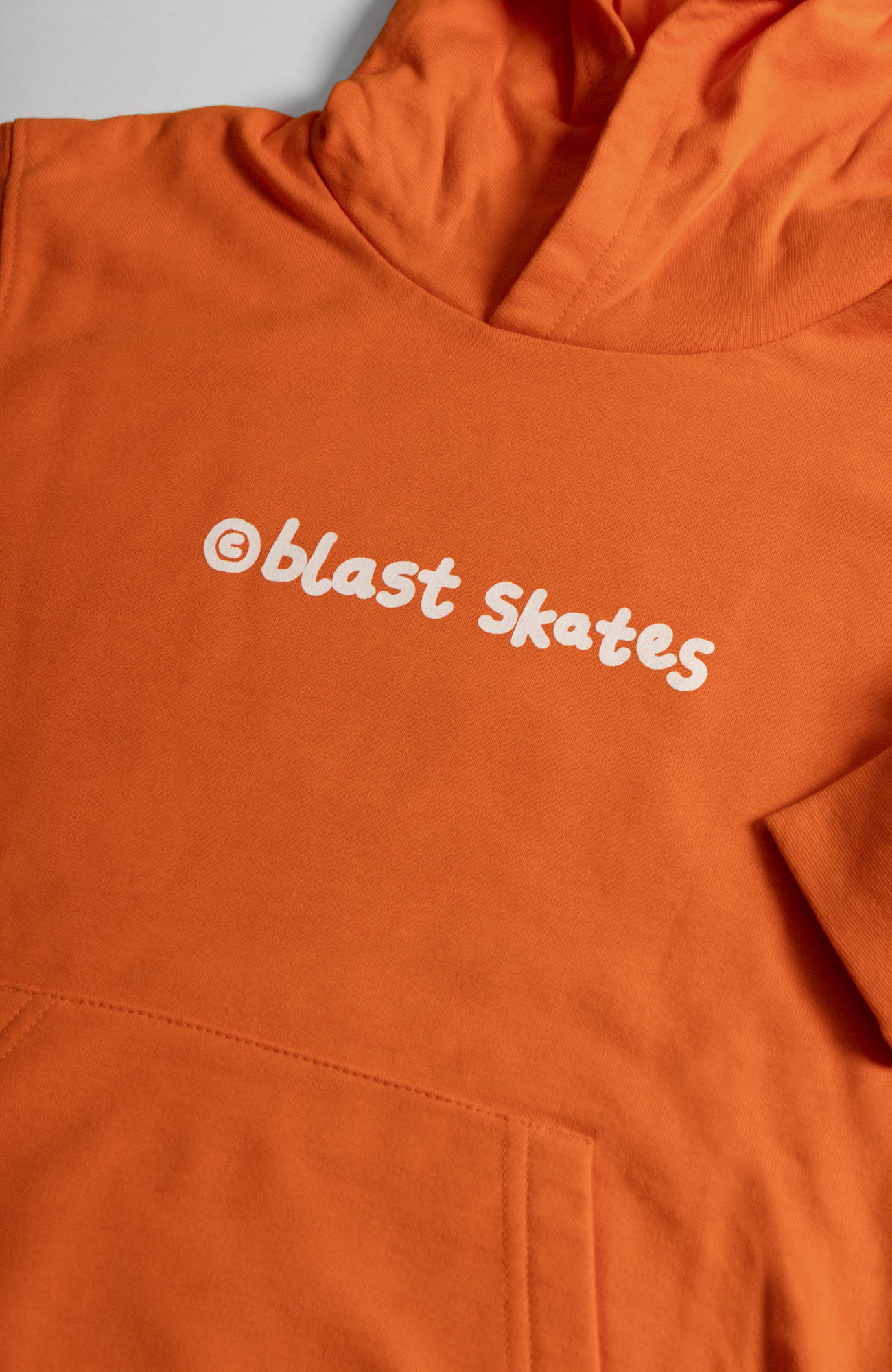 JUNIOR MASCOT HOODY, kids sized - ORANGE