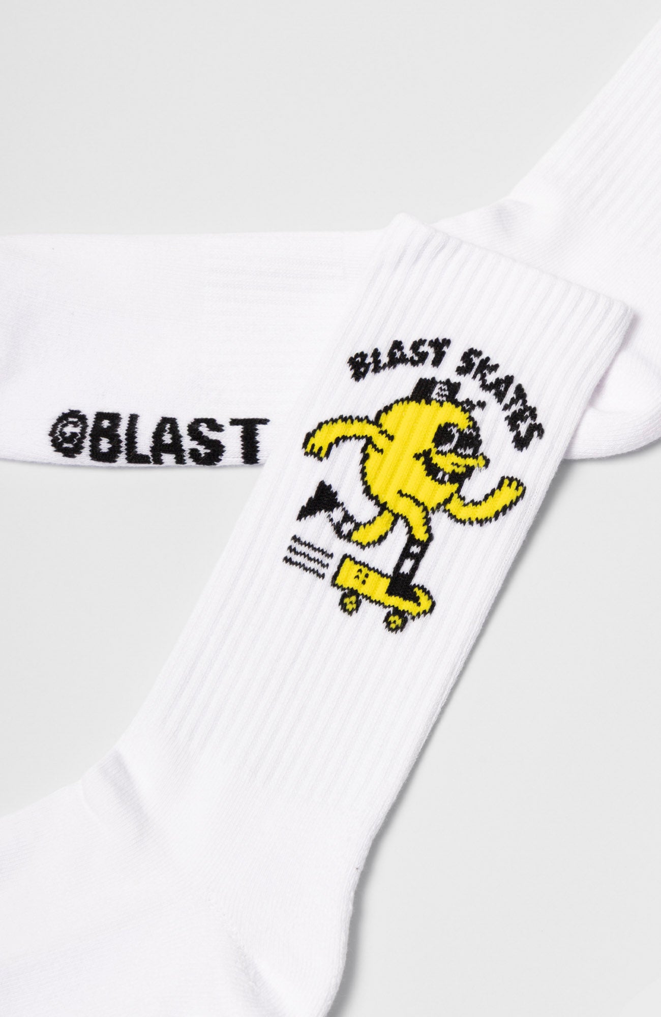 Logo Crew Socks - WHITE