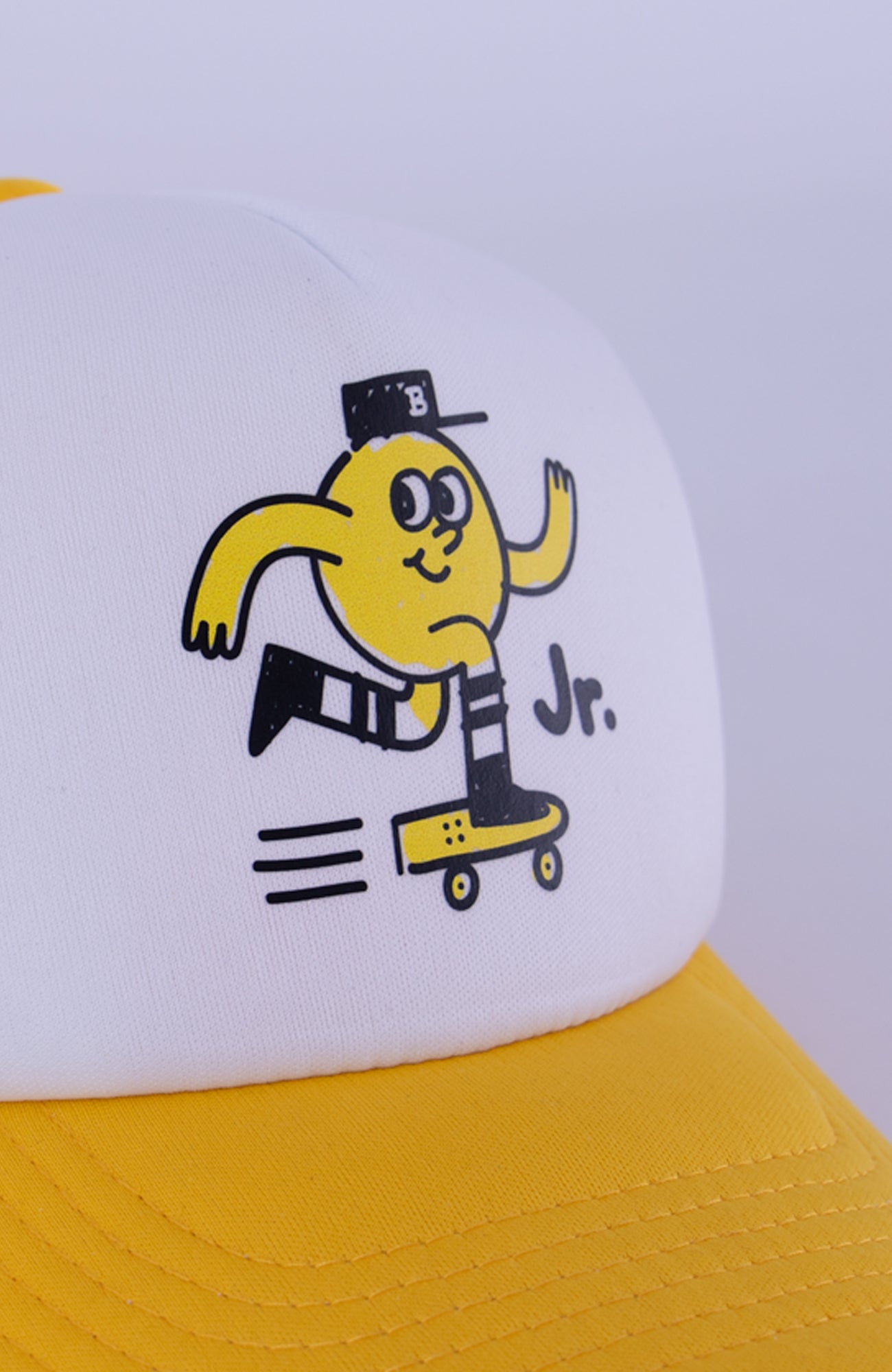 KID SIZED MESH HAT - Yellow