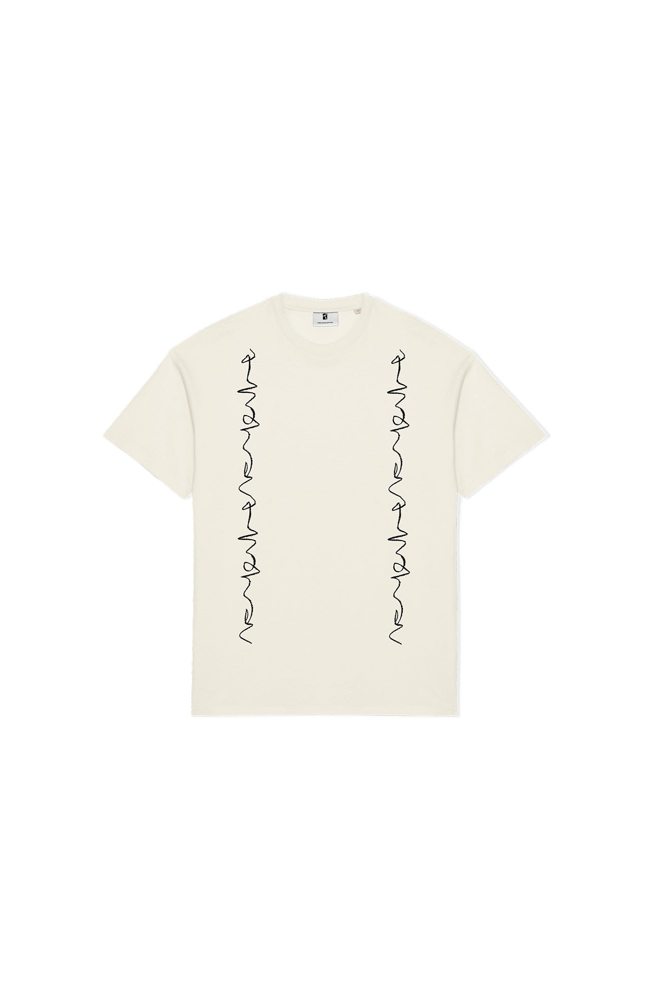 Crayon Chain T-shirt - Ivory