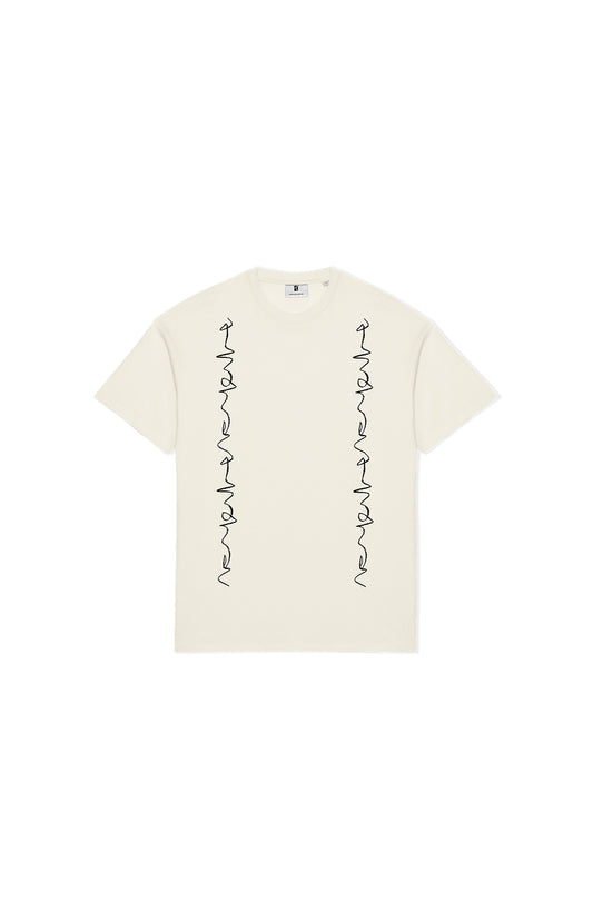 Crayon Chain T-shirt - Ivory