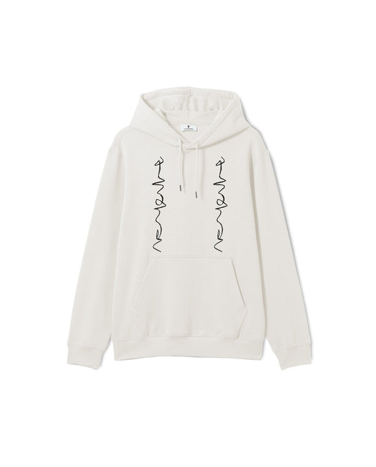 Crayon Chain Hoodie - Ivory